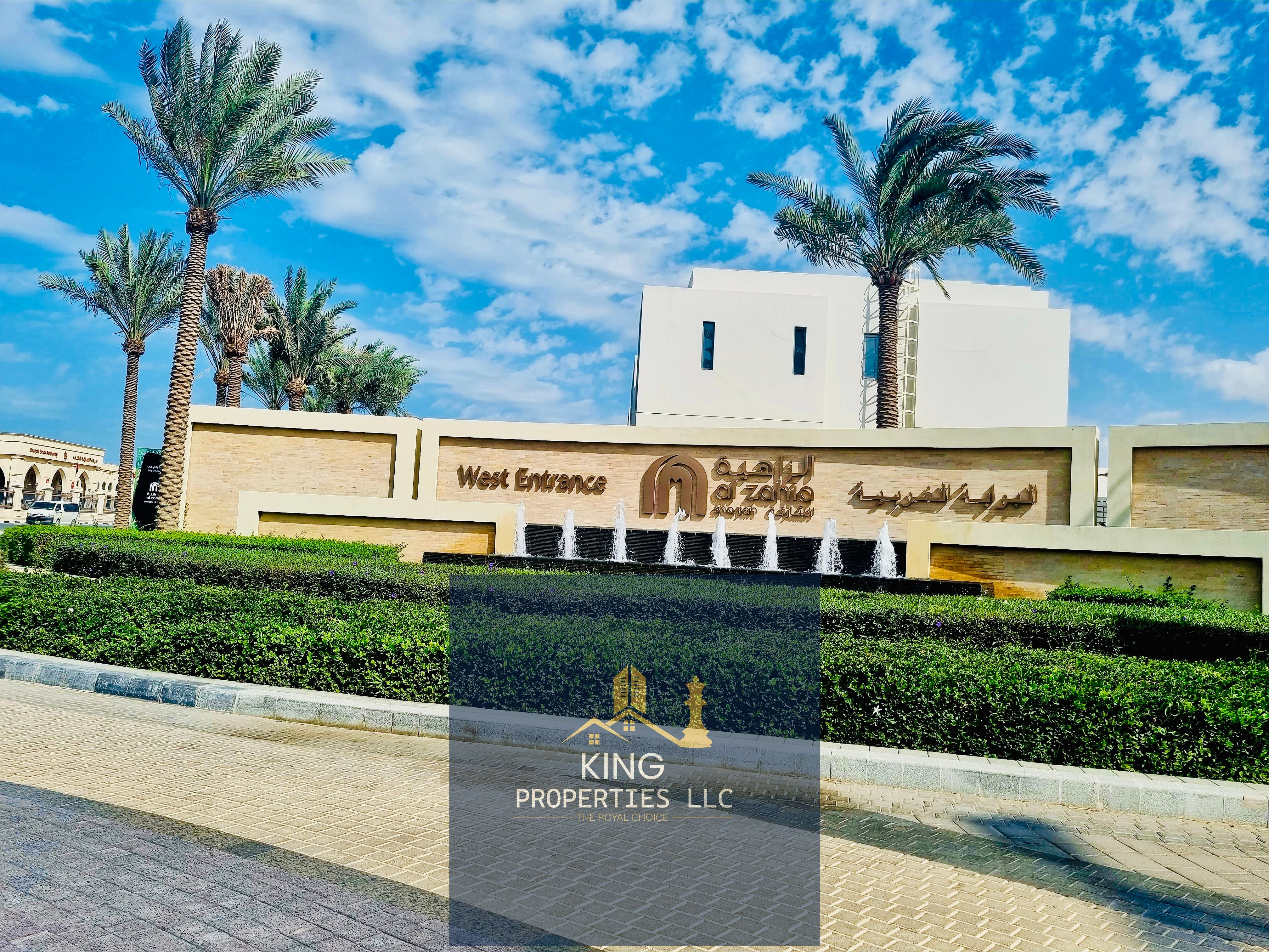 Brand new studio with balcony for sale Al Zahia garden Sharjah