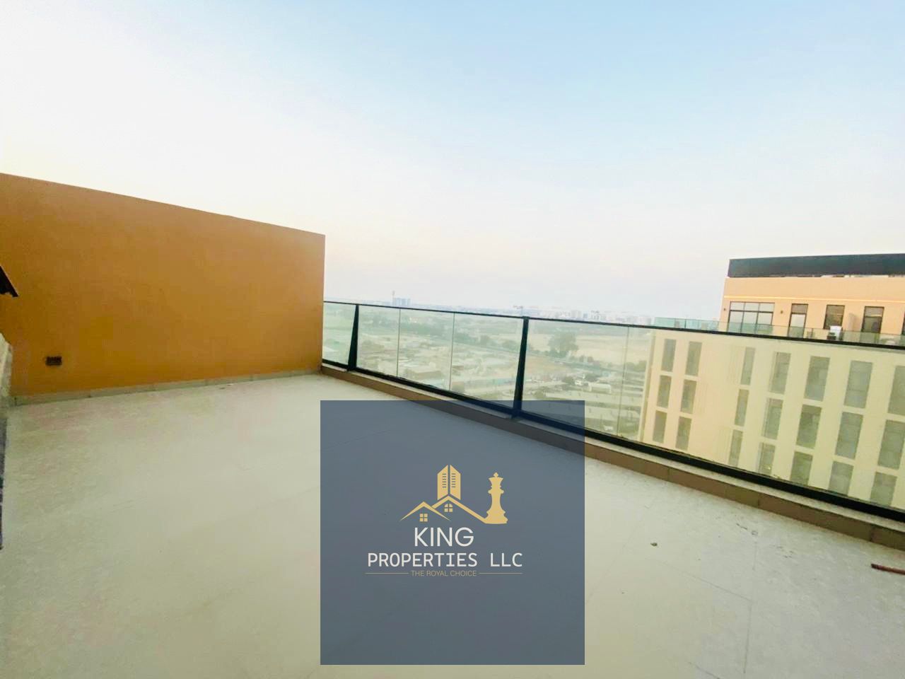 Brand new 1 bhk with big Terees for rent Al mamsha Sharjah