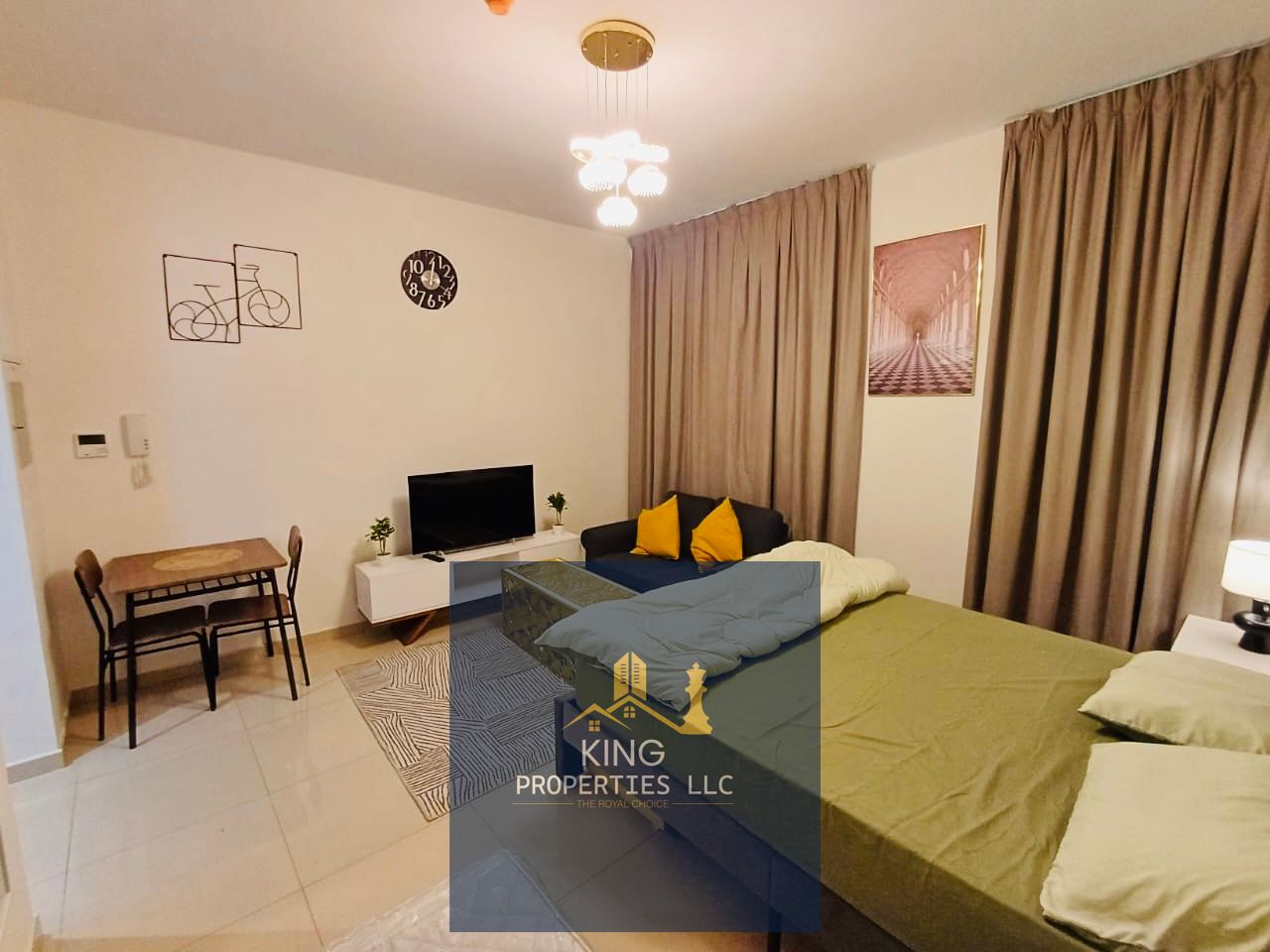 Brand new furnished studio for rent uptown al Zahia Sharjah