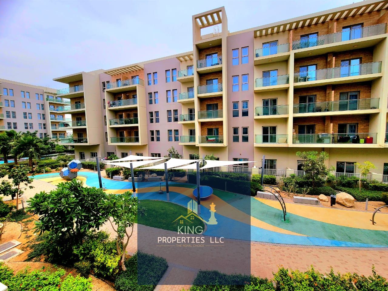 One bedroom with two washrooms and balcony is available for rent in Al Zahia