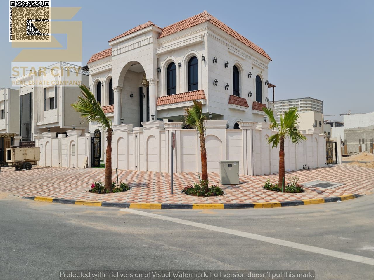Corner Super Deluxe Villa for Sale – Prime Location in Ajman Freehold for All Nationalities | Price Includes Registration & Ownership Fees | Nego