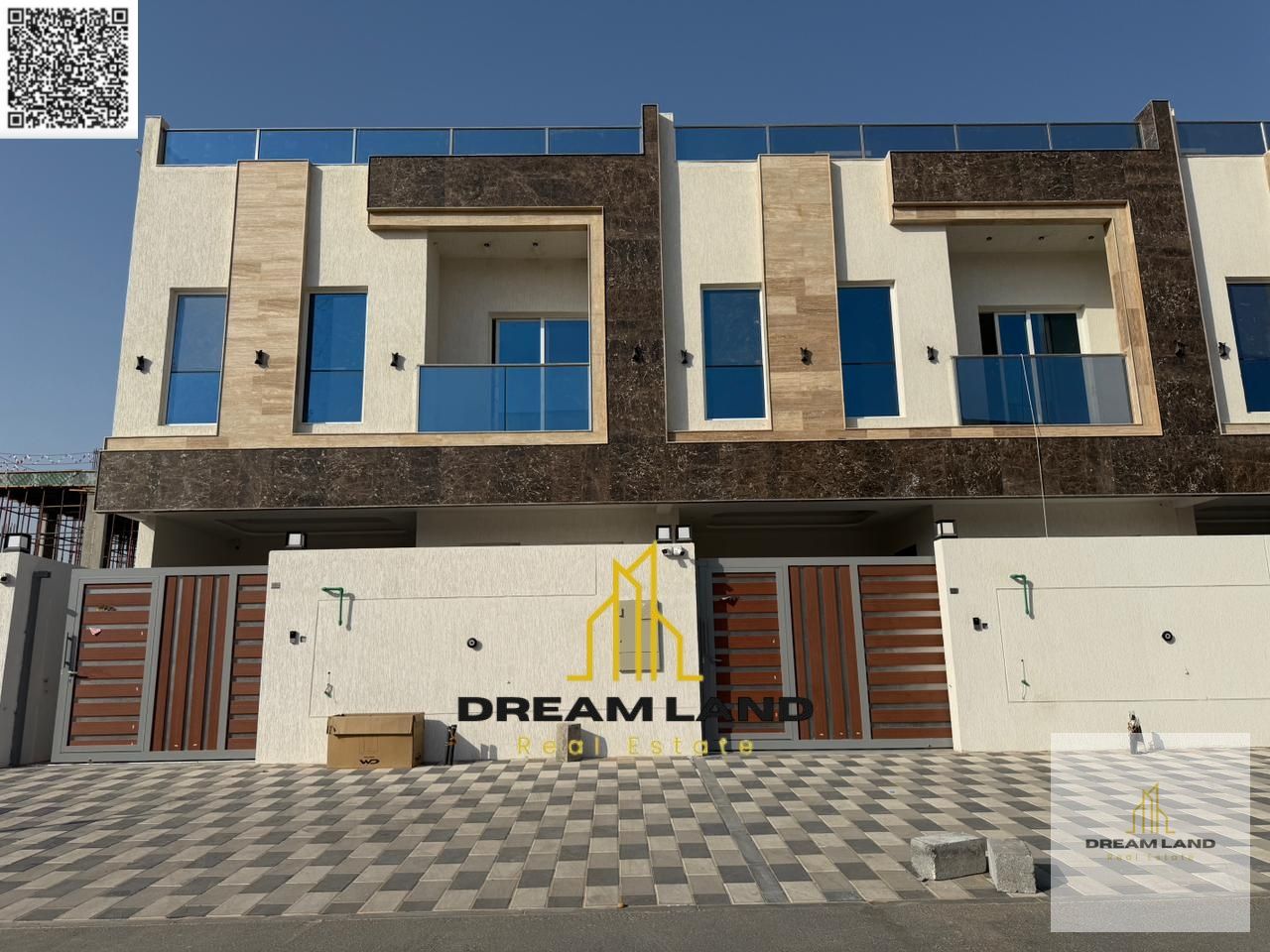 Including Air Conditioners & Fully Furnished – Luxury 5-master-bedroom townhouse with wardrobes + roof in Al Yasmeen, move-in ready.