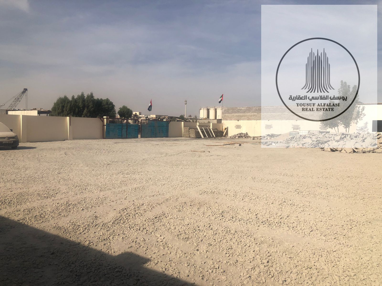 Industrial land, 62KV, multiple sizes, for various industrial and storage activities