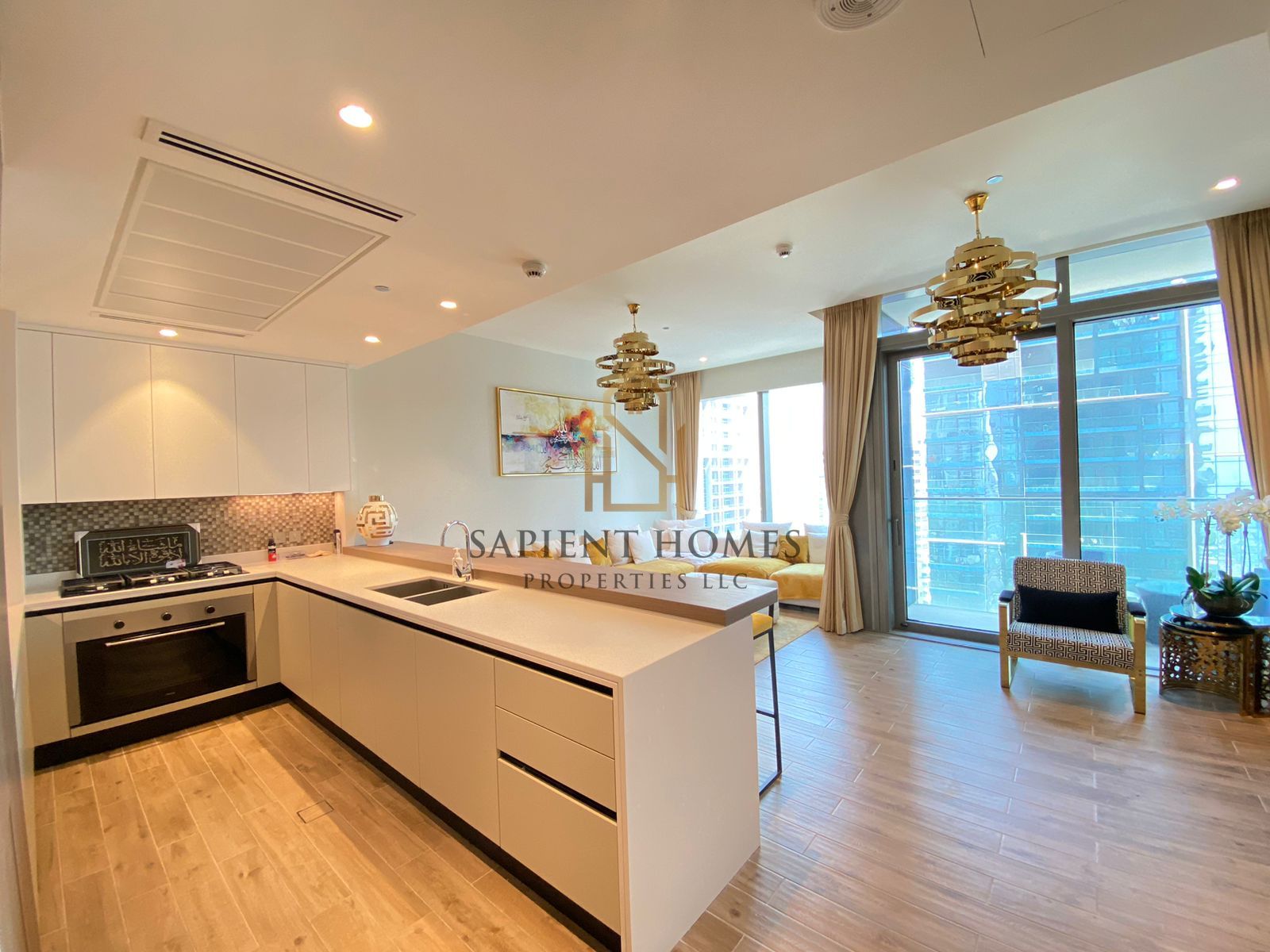 Luxurious Living ! Best View ! High Floor Fully Furnished !