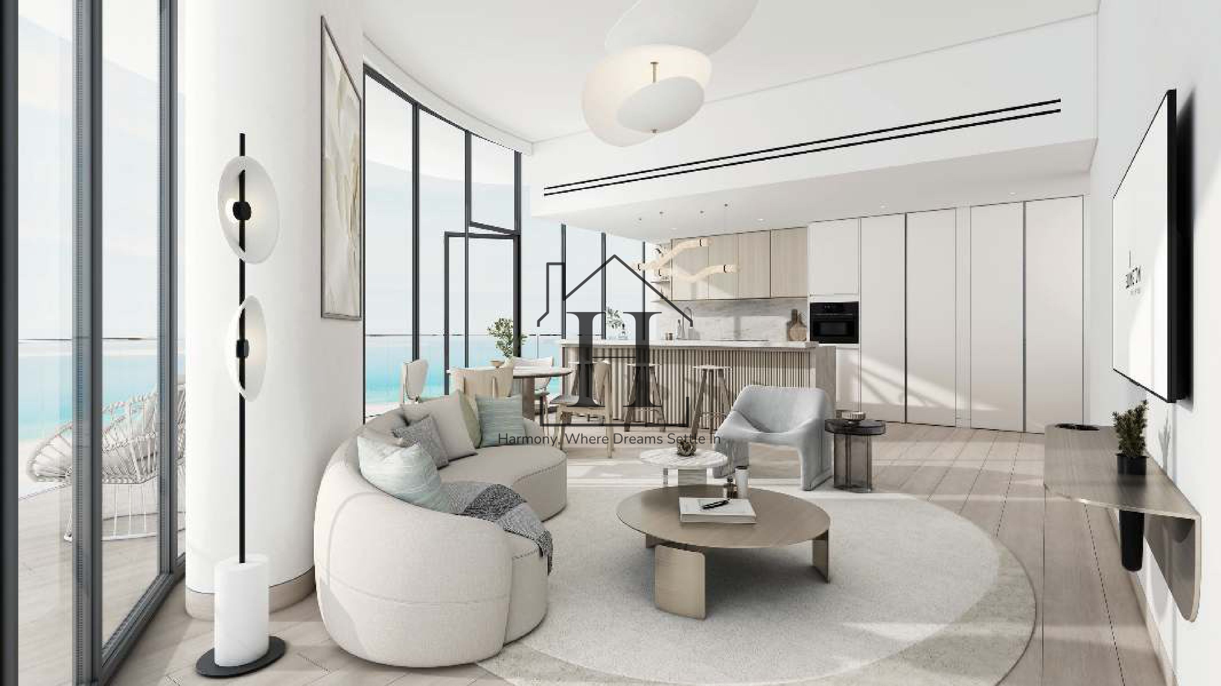 The Canal-Front Executive 1BR | Ellington Views 1