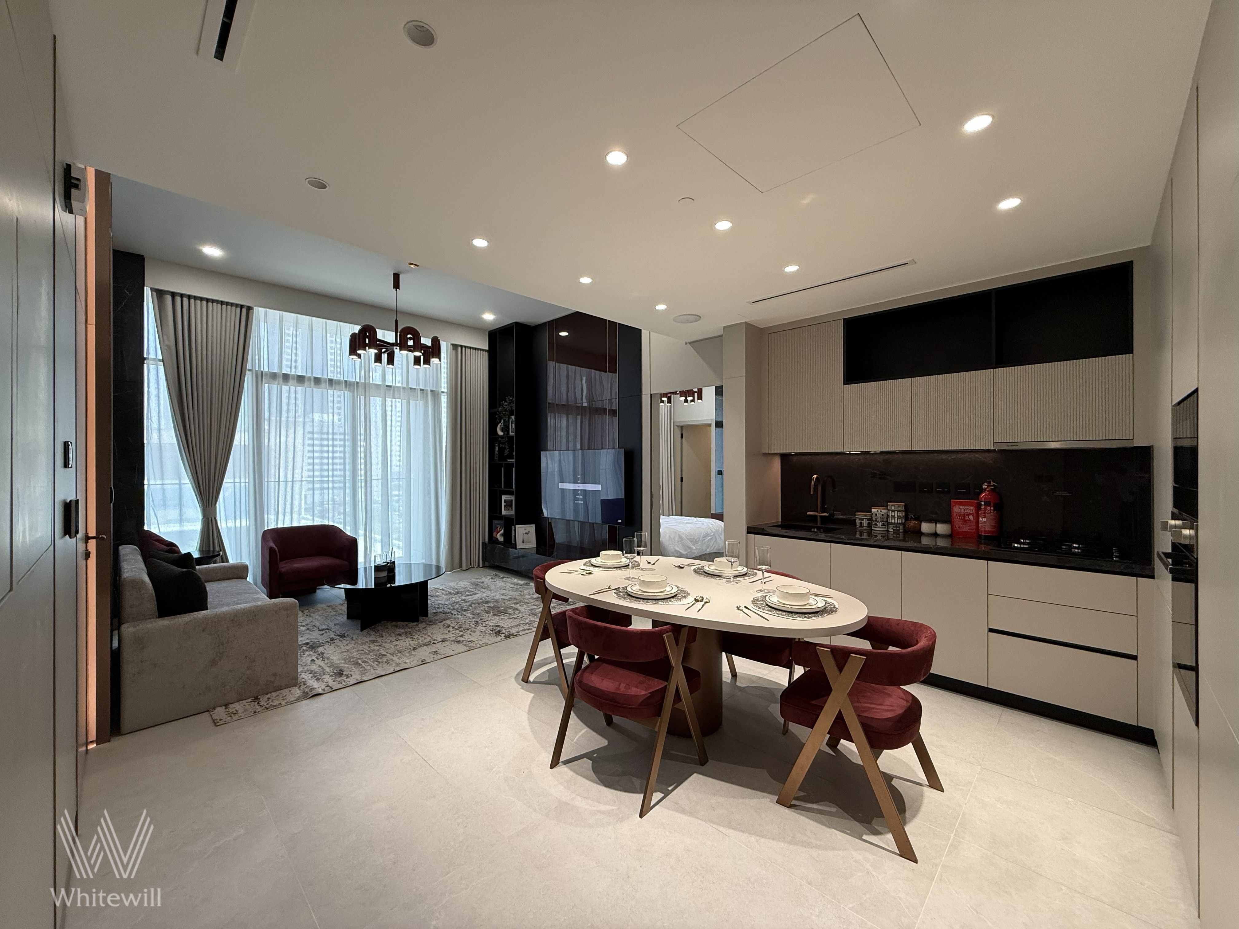 Brand New Fully Furnished Unit with Downtown View