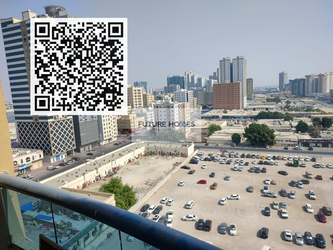 1 BHK apartment available for rent in Al Khor Towers Ajman