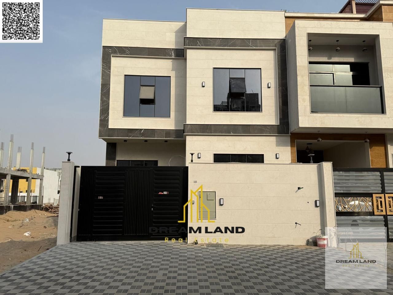 Near all amenities – 4-master-bedroom townhouse in Al Bahya, modern design & comfortable layout.
