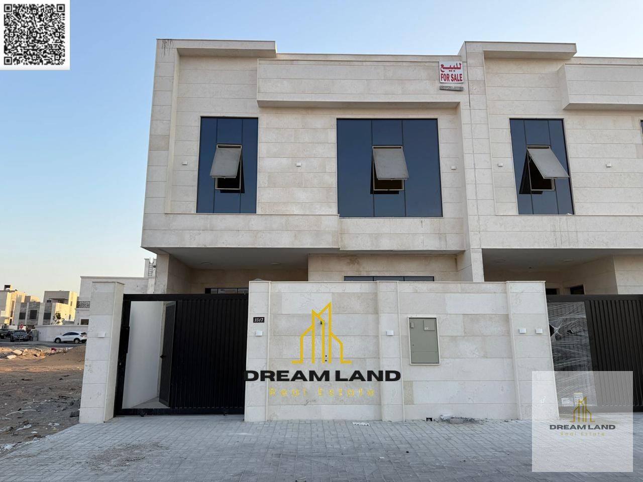 Turnkey & registration included – Luxury townhouse with 5 master bedrooms and roof in Al Helio.