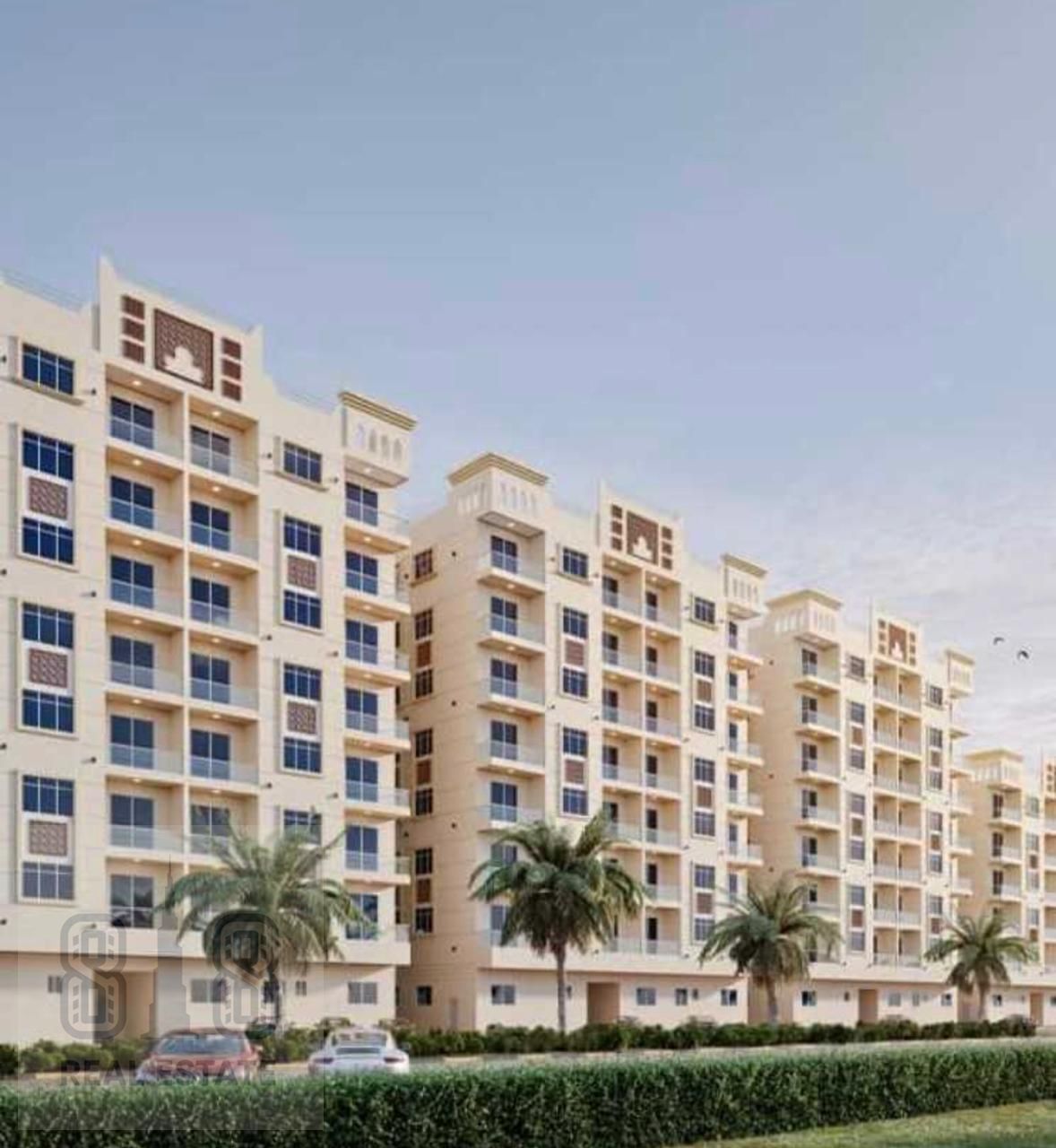 With a down payment of 25000 and installments over 84 months in Al Yasmin, Ajman, handover in 2027.