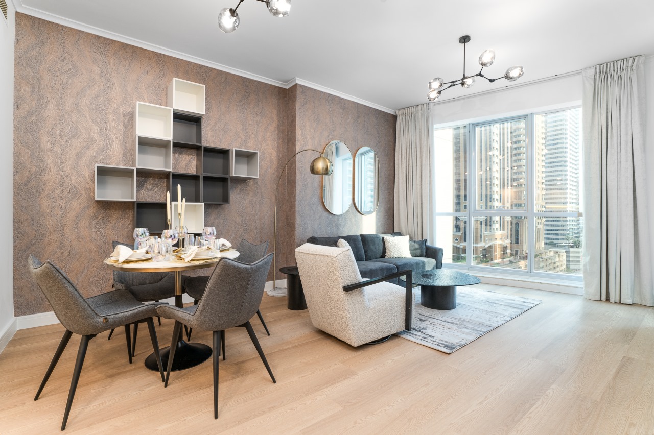 Live in one of Dubai Marina’s most iconic towers