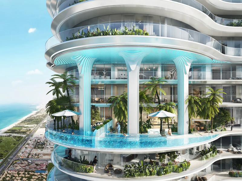 Modern 2BR Apartment | DAMAC Casa | Dubai Media City | Waterfront Views