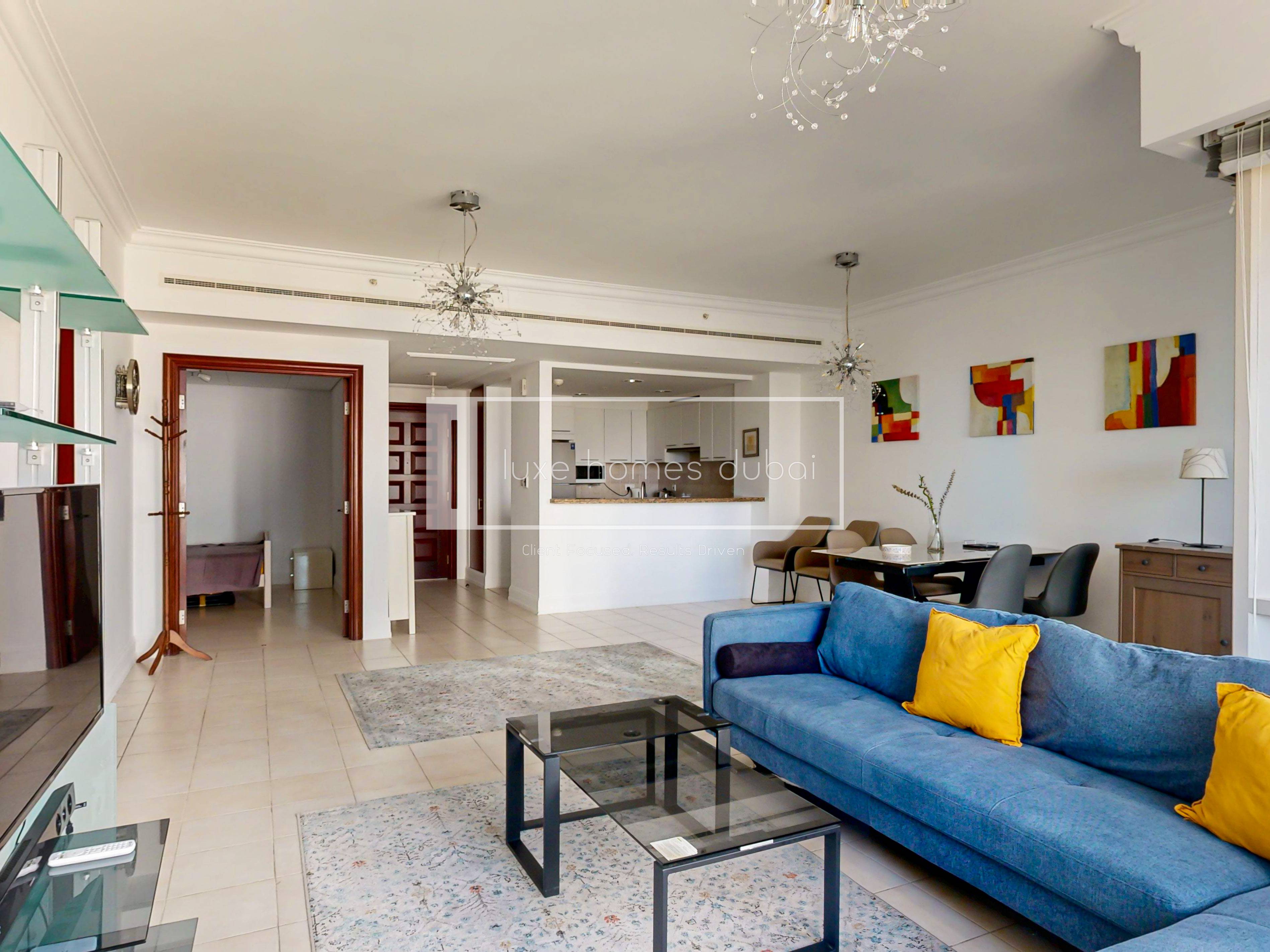 Spacious 2BR | Marina Access | Luxury Residence