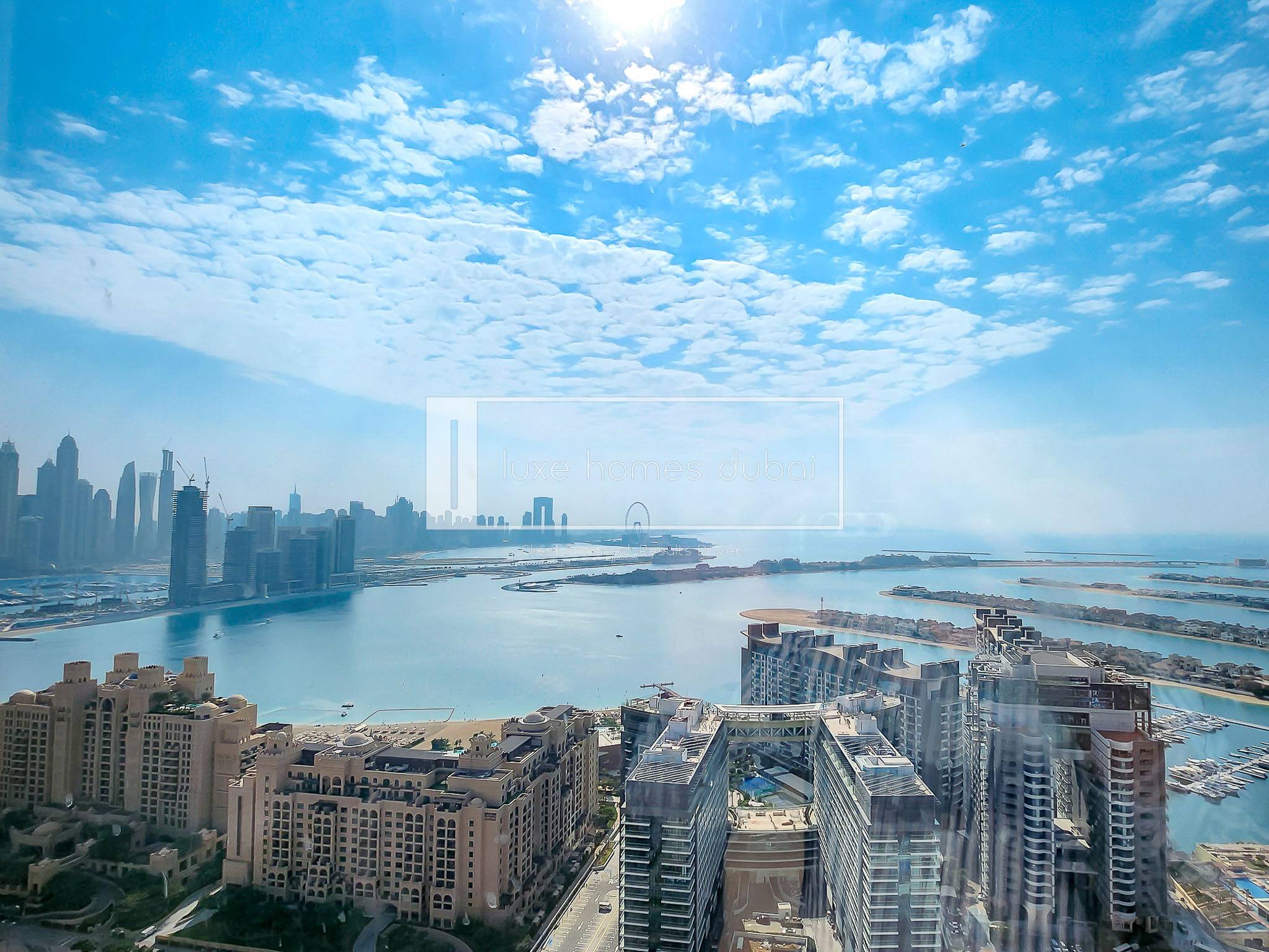 Palm and Sea Views | Corner Unit | Exclusive