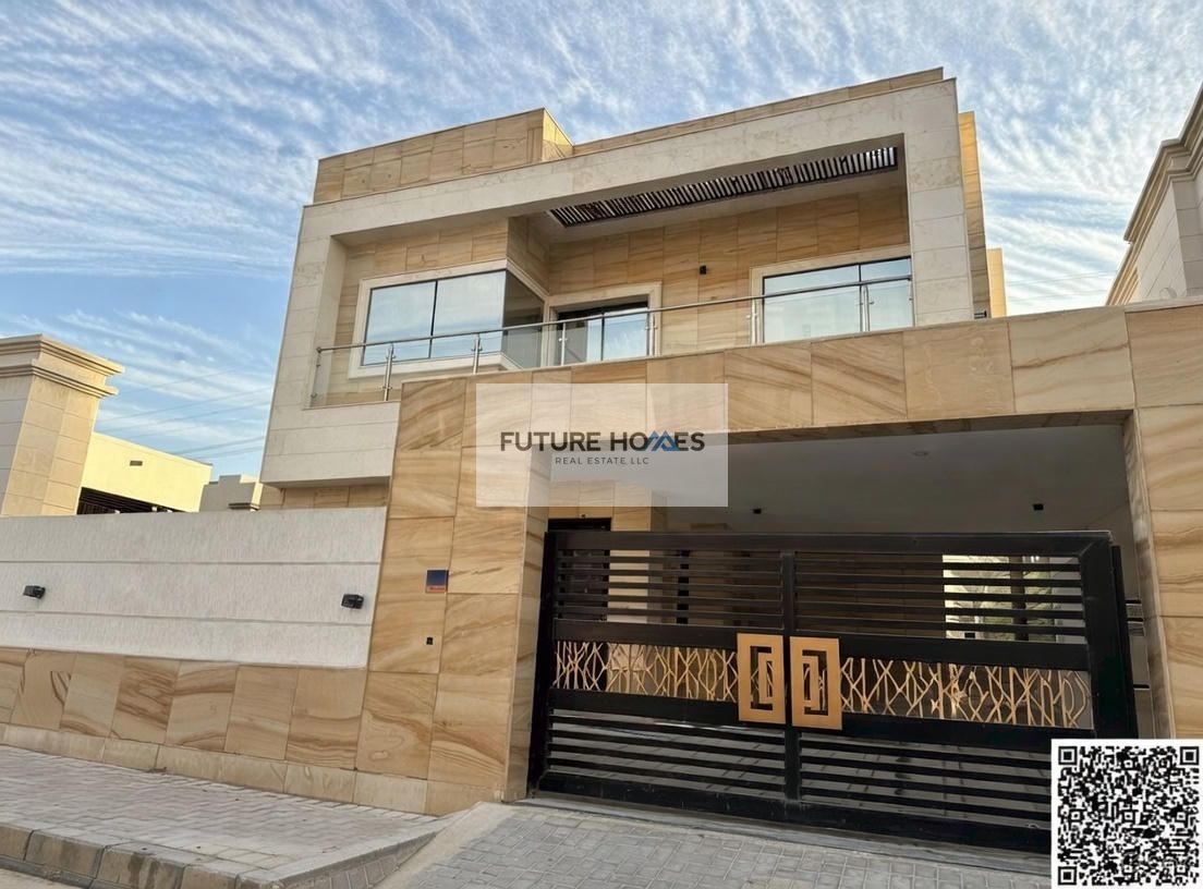 Stunning Brand New 5 Bedroom and 6 Bathroom Ultra Spacious Corner Villa For Sale in Al Yasmeen, Ajman