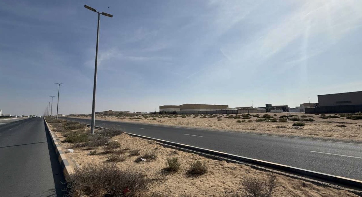Industrial land for sale in Arqoub Al Hamriya