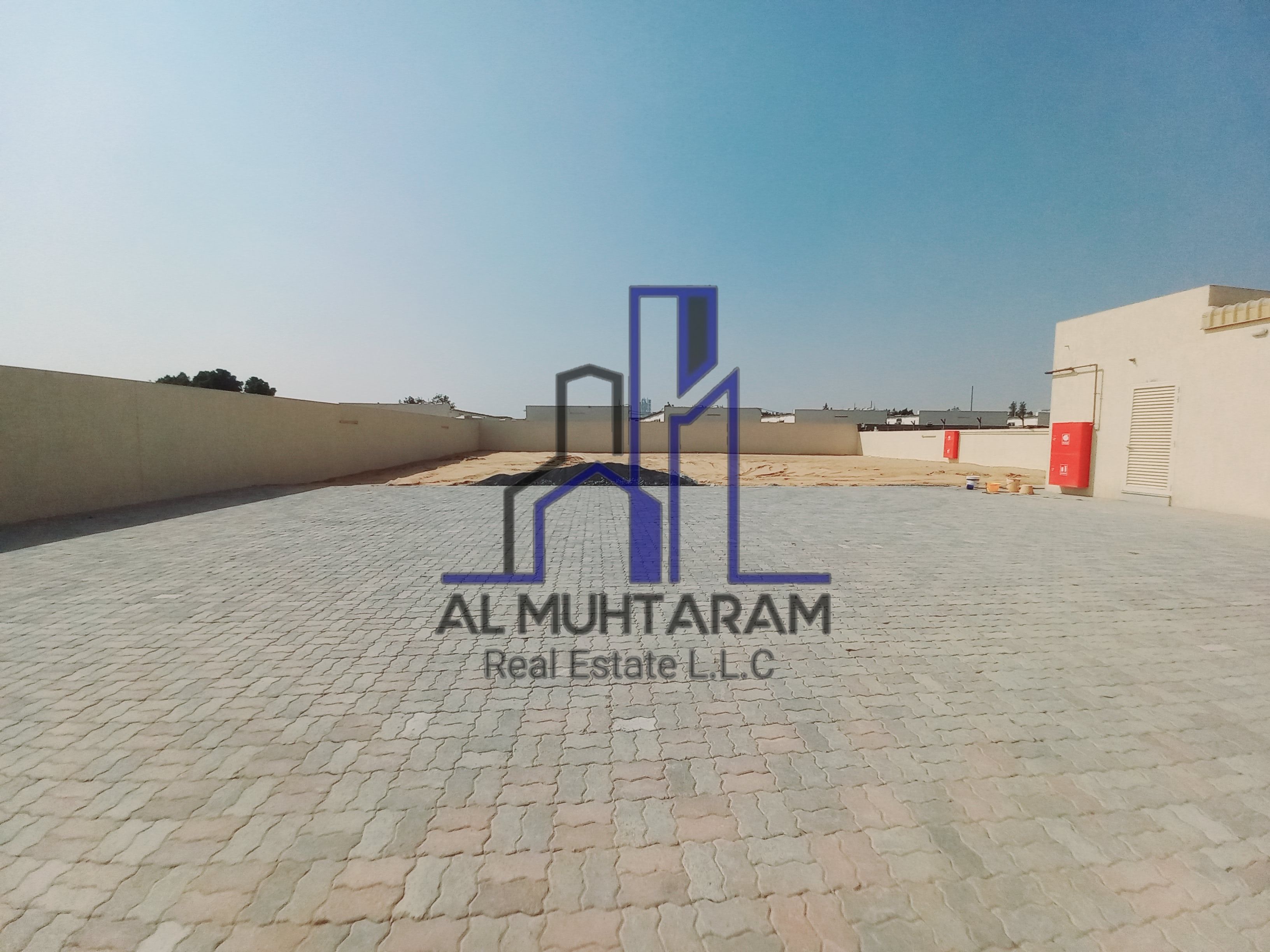 Brand new Yard for Rent Half interlock fixed