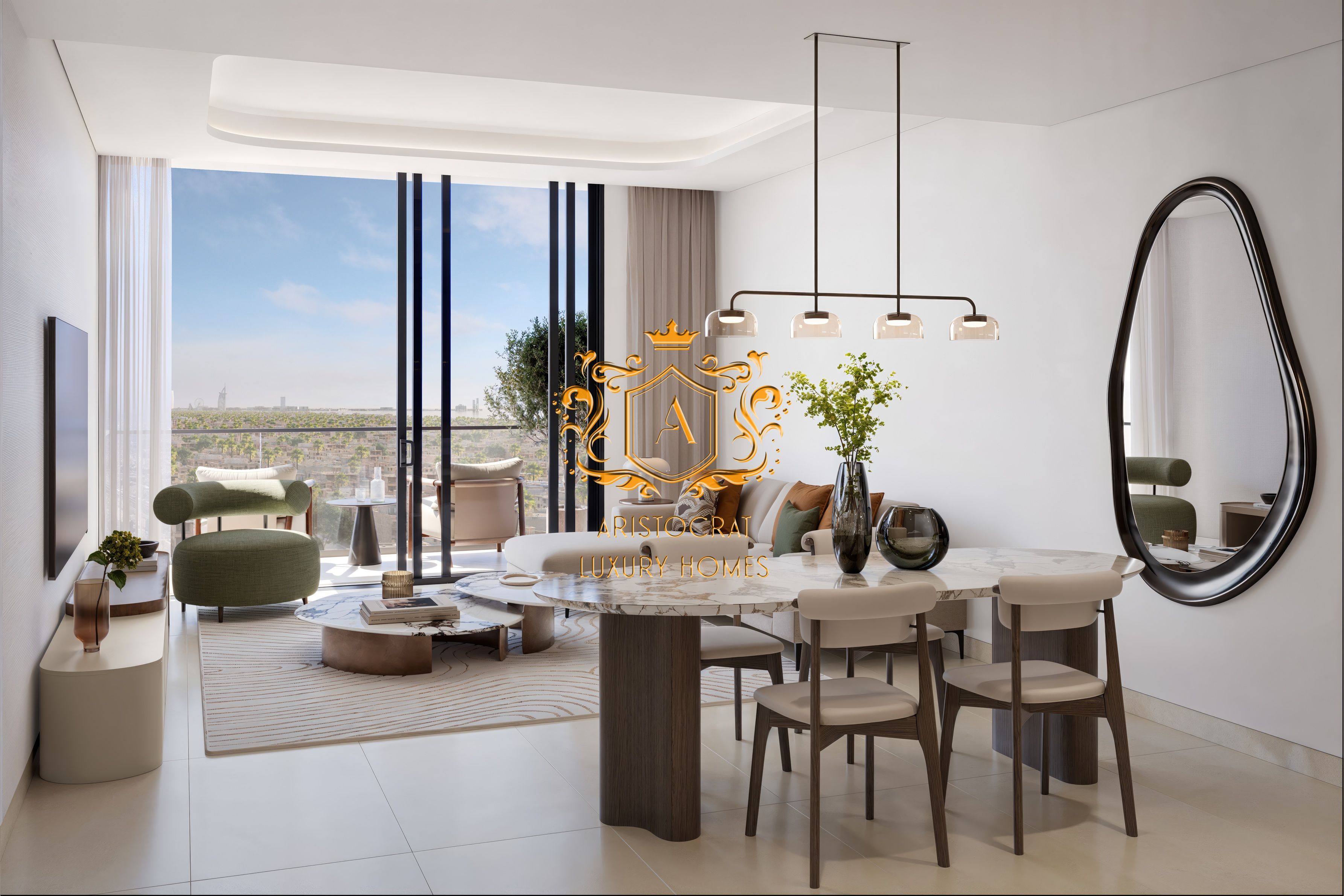 Luxury 1BR with Balcony | City Walk I No Commission