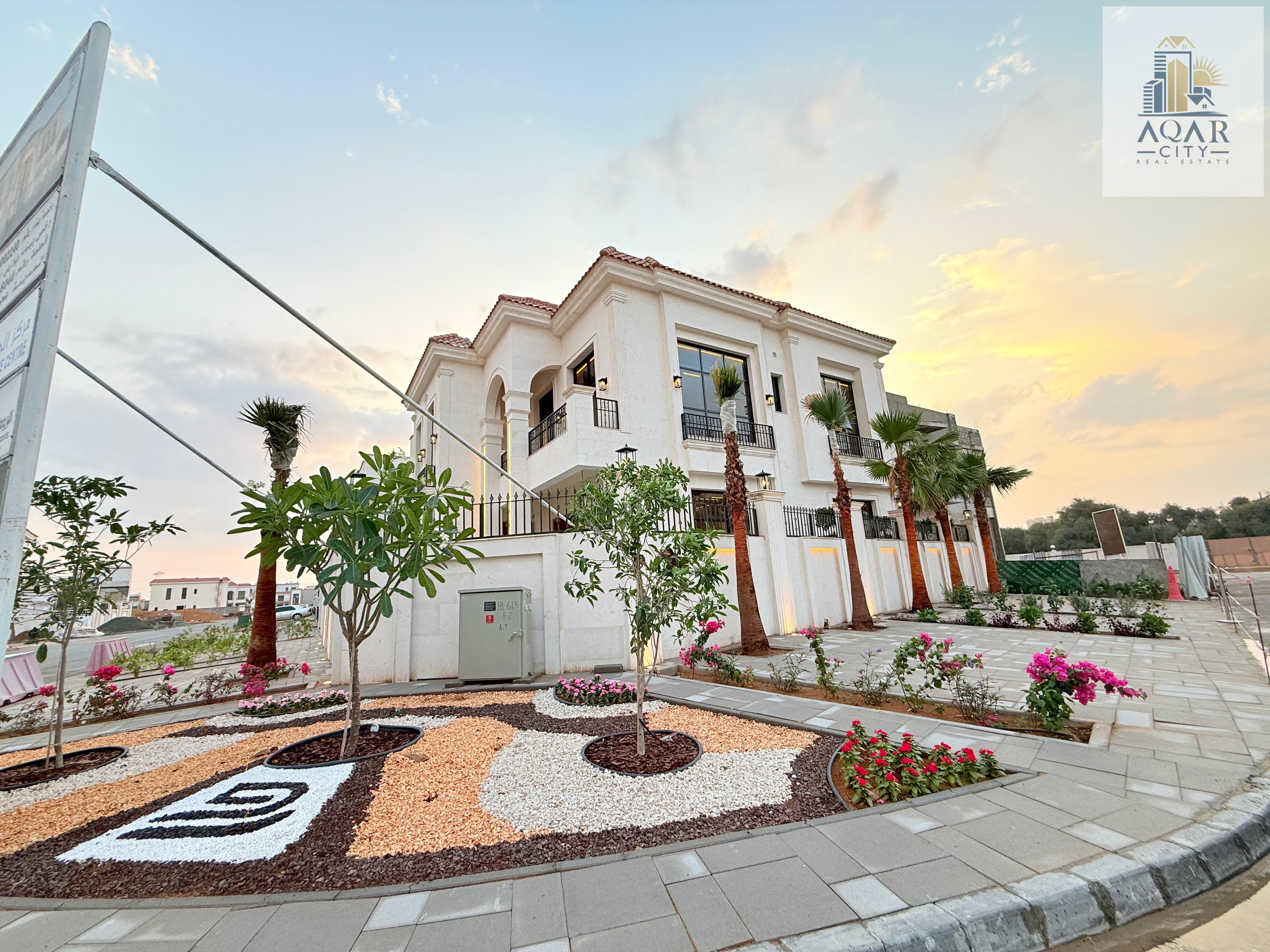 **A strategic location near all services including water and electricity + central air conditioning + including registration and ownership fees + a swimming pool + a spacious area **Easy access to main roads** (for all services) **A quiet and fami
