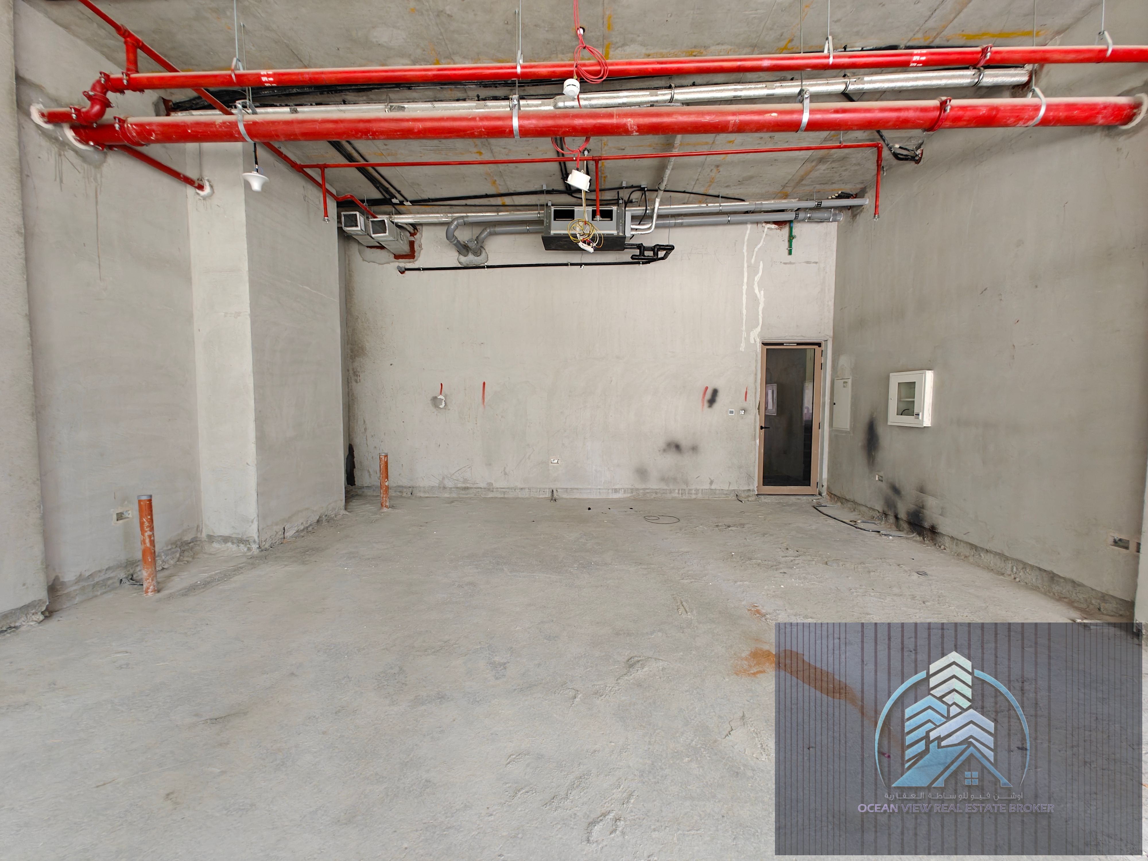 (691 SQFT ) BRAND NEW SHELL & CORE SHOP // 300 AED PER SQ FT IN ARJAN //