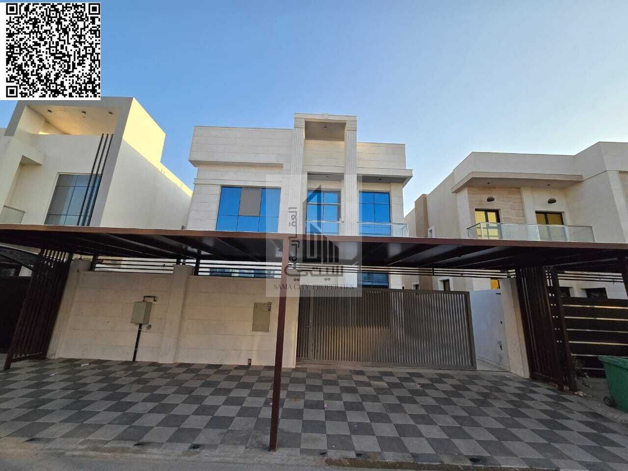 Villa for sale *Ajman * Consisting of: * *5 master bedrooms* * Majlis