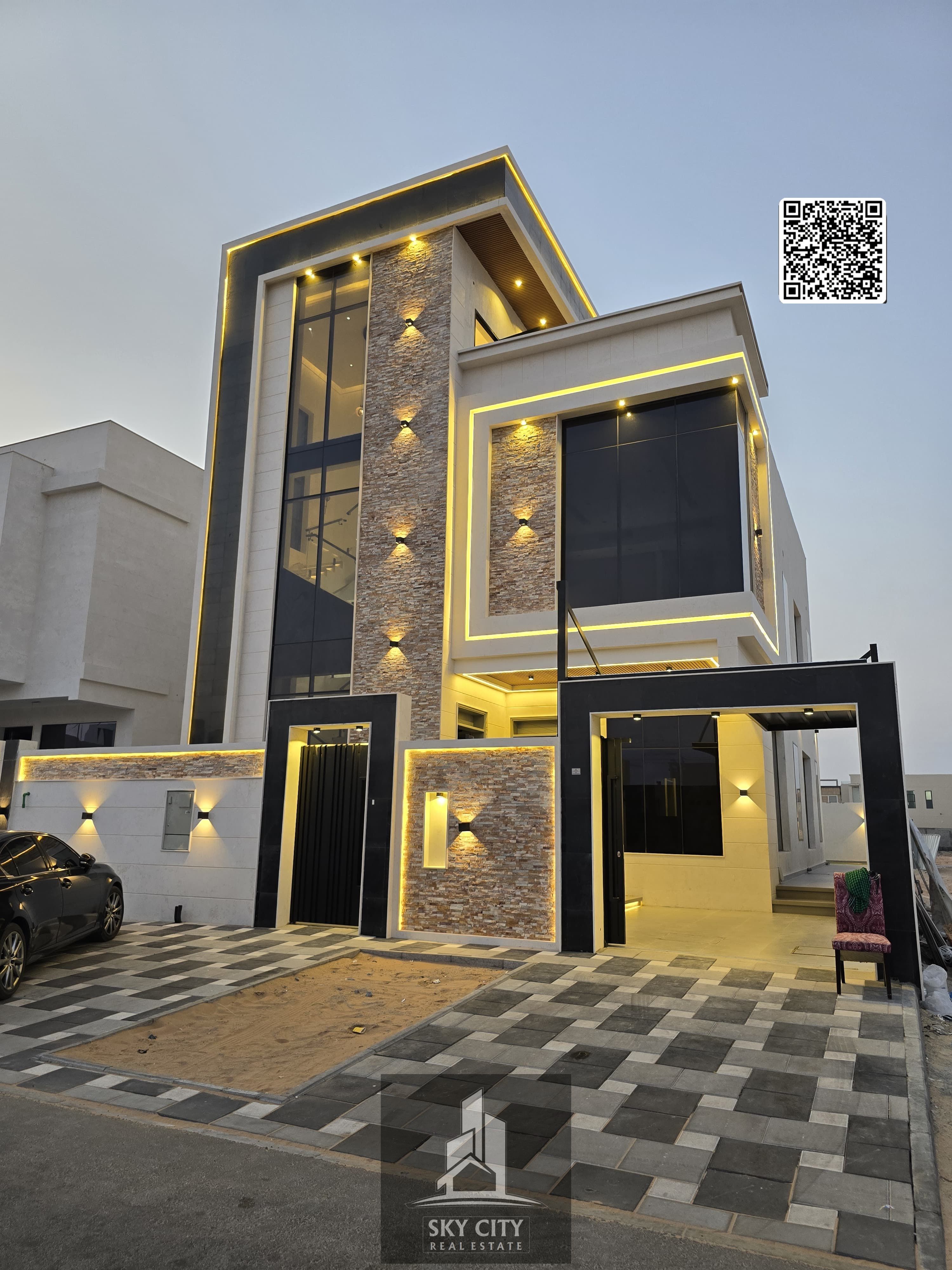 Modern villa for sale in Al Yasmin area