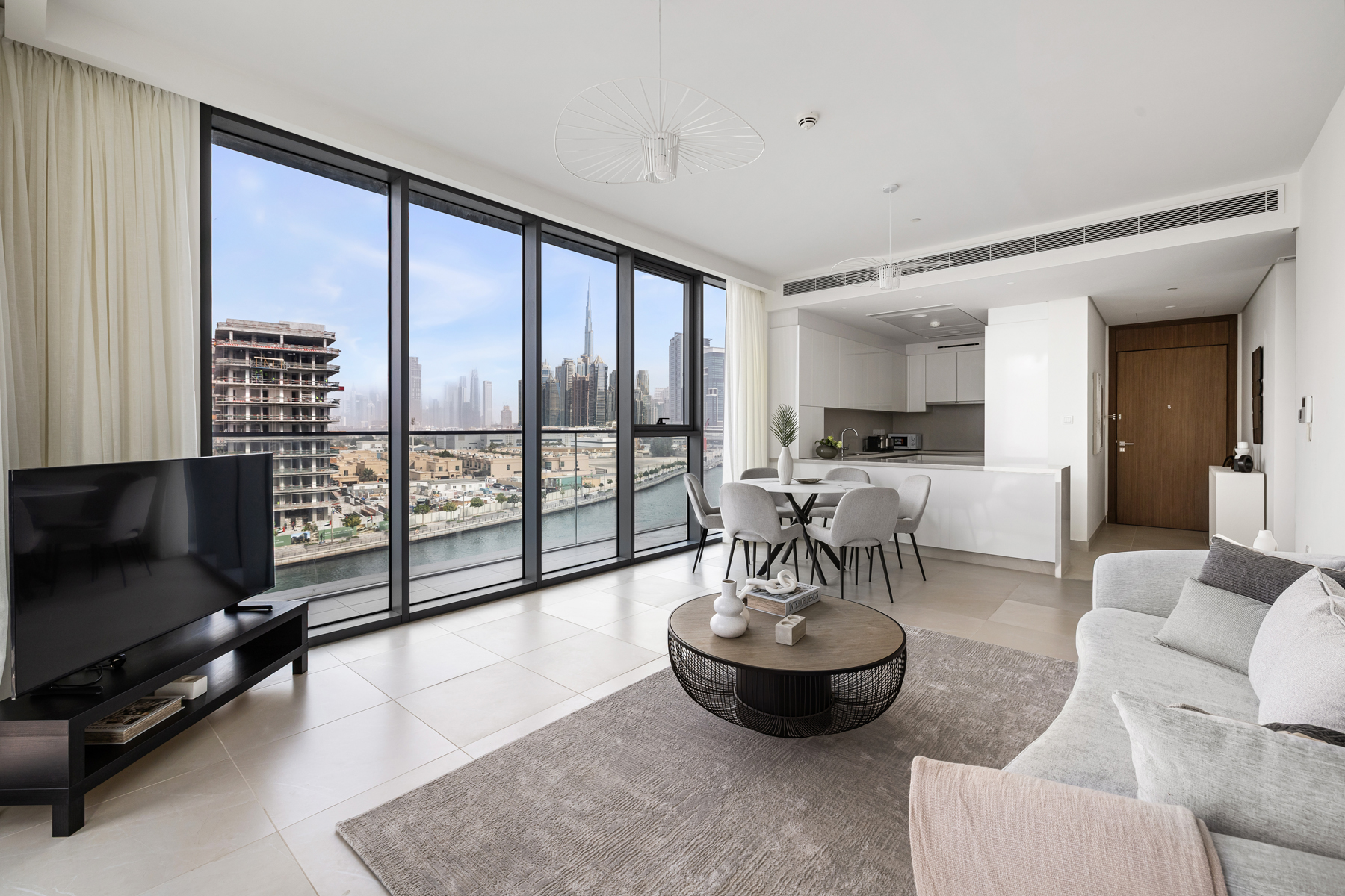 Exclusive 2 BR | Full Water Canal and Burj Khalifa Skyline View