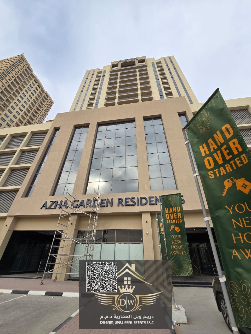 Brand New Studio for Sale | Azha Garden Residency | Easy Payment Plan