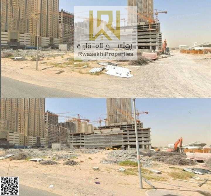 Residential Commercial Land for Sale in Ajman Al Amerah – Emirates City | G+41 | Free Sale Apartments
