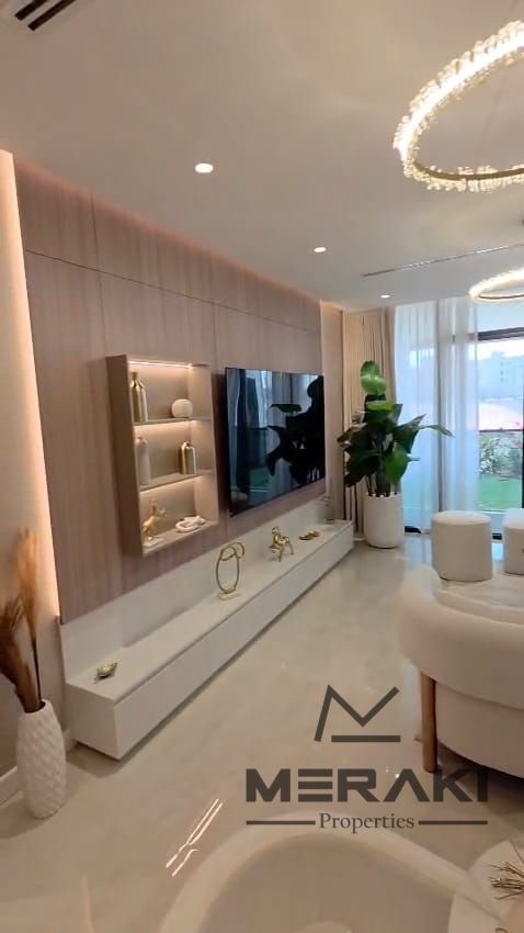 Own a Fully Furnished studio Apartment with a Crystal Lagoon
