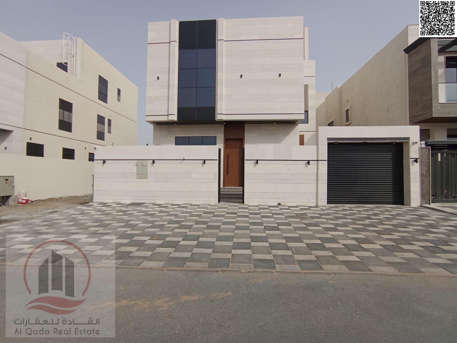 Villa for sale in Al Bahia area, Ajman, 6 bedrooms, elegant design, prime location registration fees included