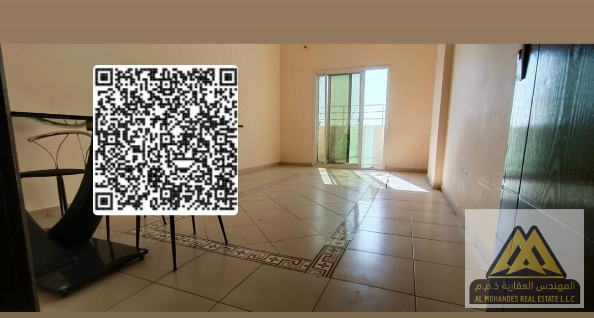 Annual Apartment for Rent – Ajman / Al Nuaimiya 2 Two-bedroom apartment with living room Balcony