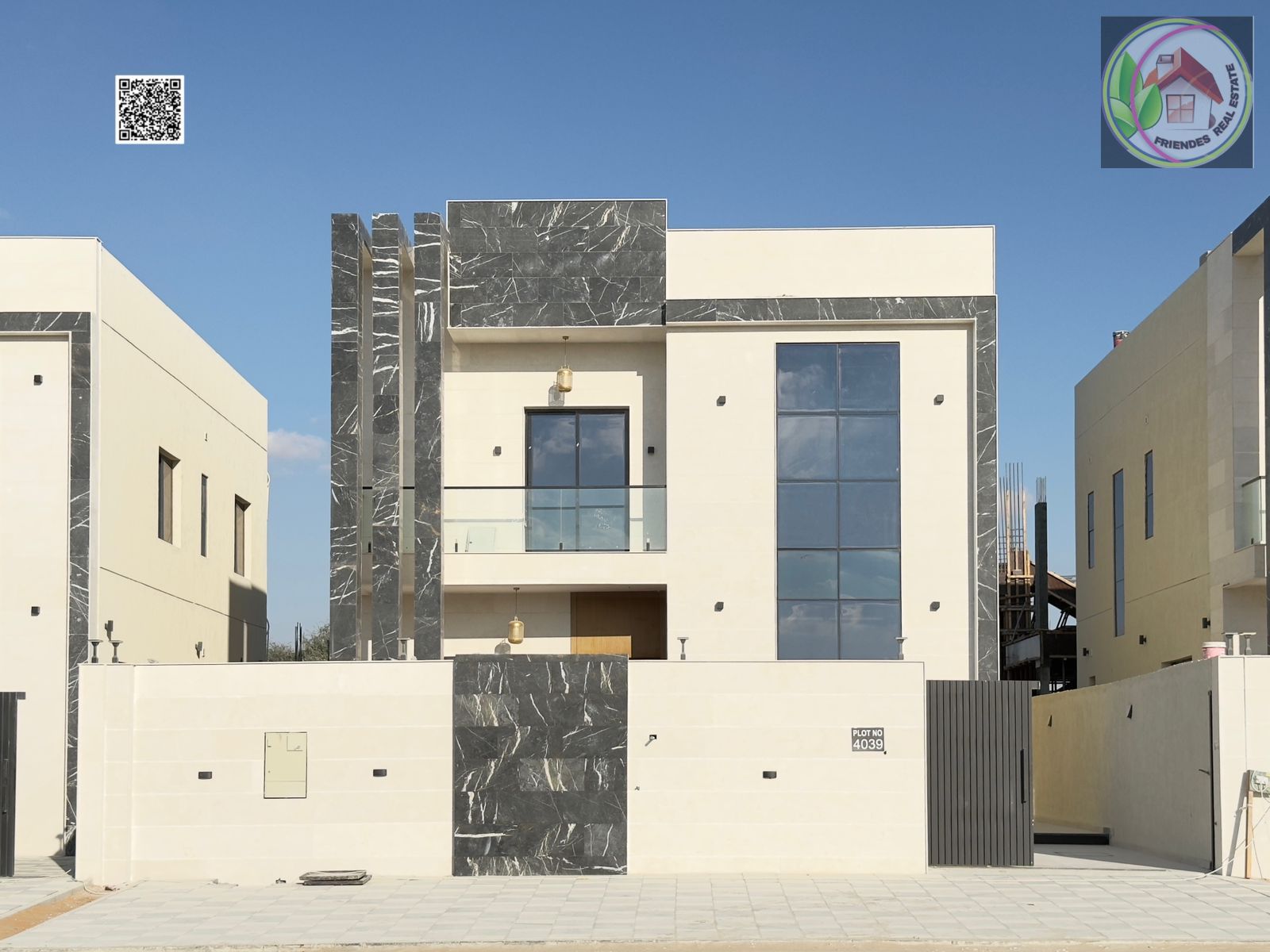 A distinctive and elegant two-story villa for sale with a swimming pool and private garden – Ajman | At an attractive price including registration and
