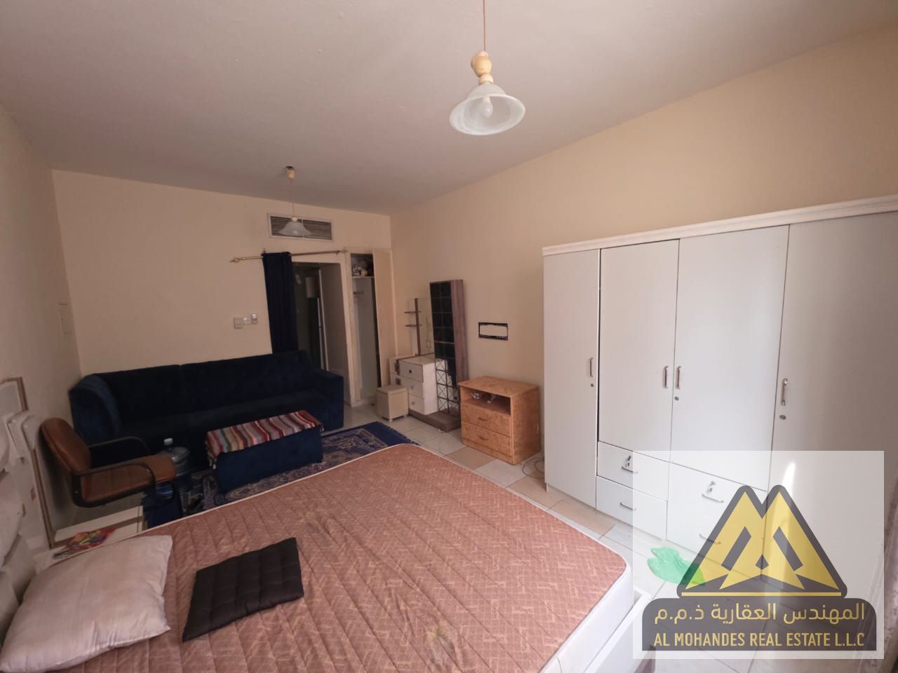 Annual Studio for Rent – Al Rashidiya | Next to Ajman One Very spacious studio Separate kitchen