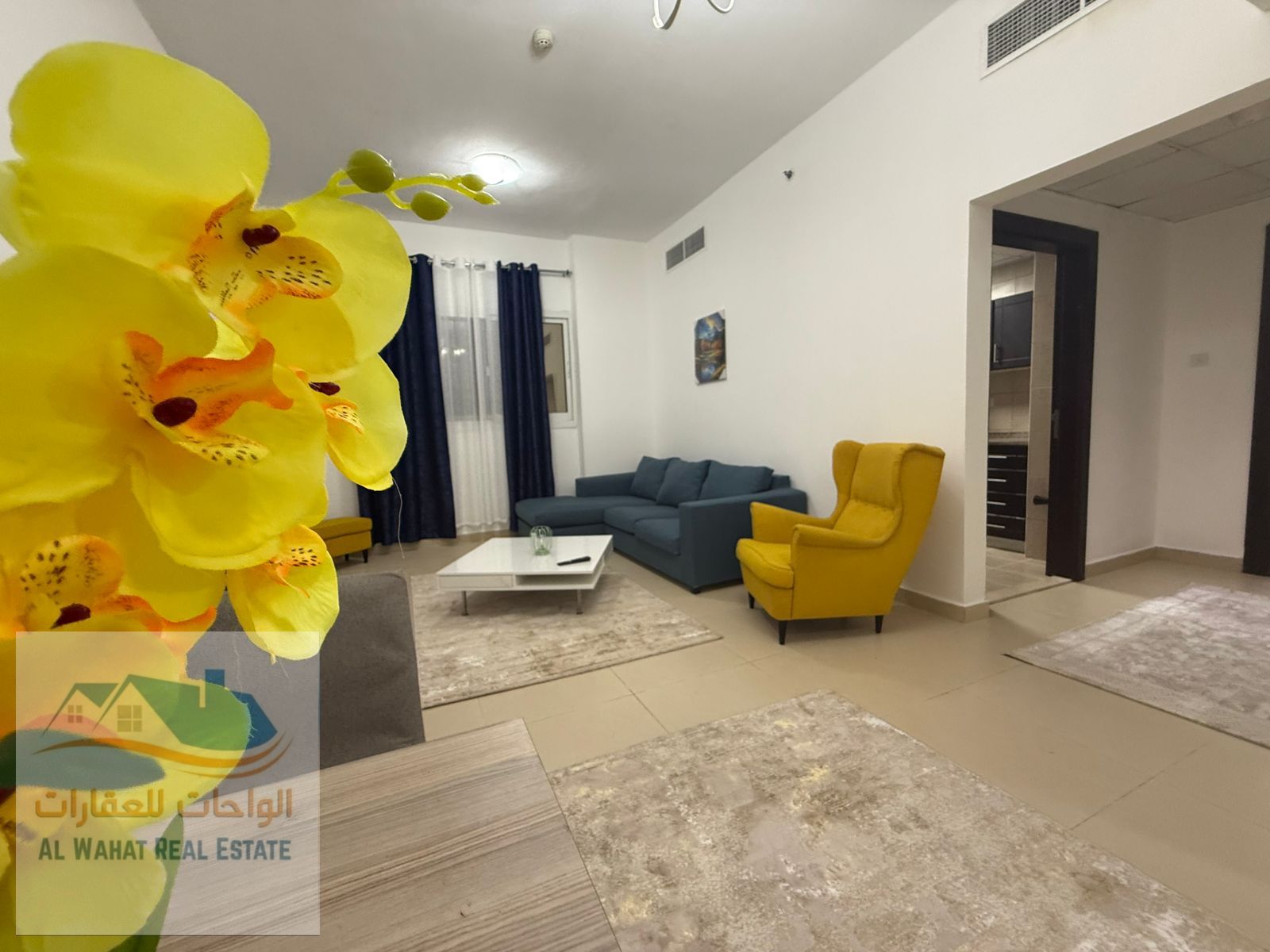 Available for monthly rent in Ajman Emirate, large area, 2 bathrooms (master bedroom) and separate kitchen. .