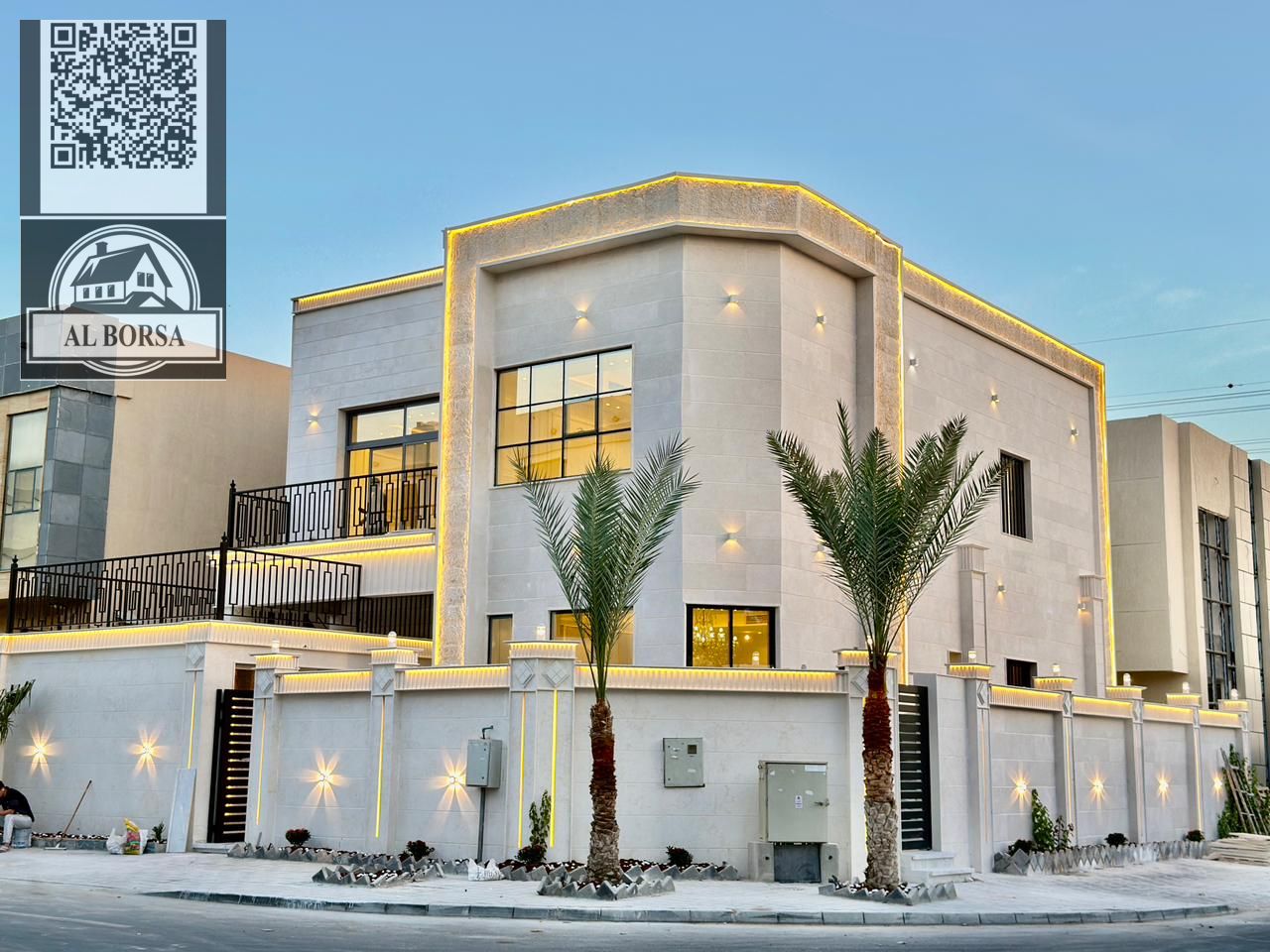 Villa for SALE – Al yasmeen area, Ajman – 5 master bedrooms, living room, majlis, maid's room, prime location