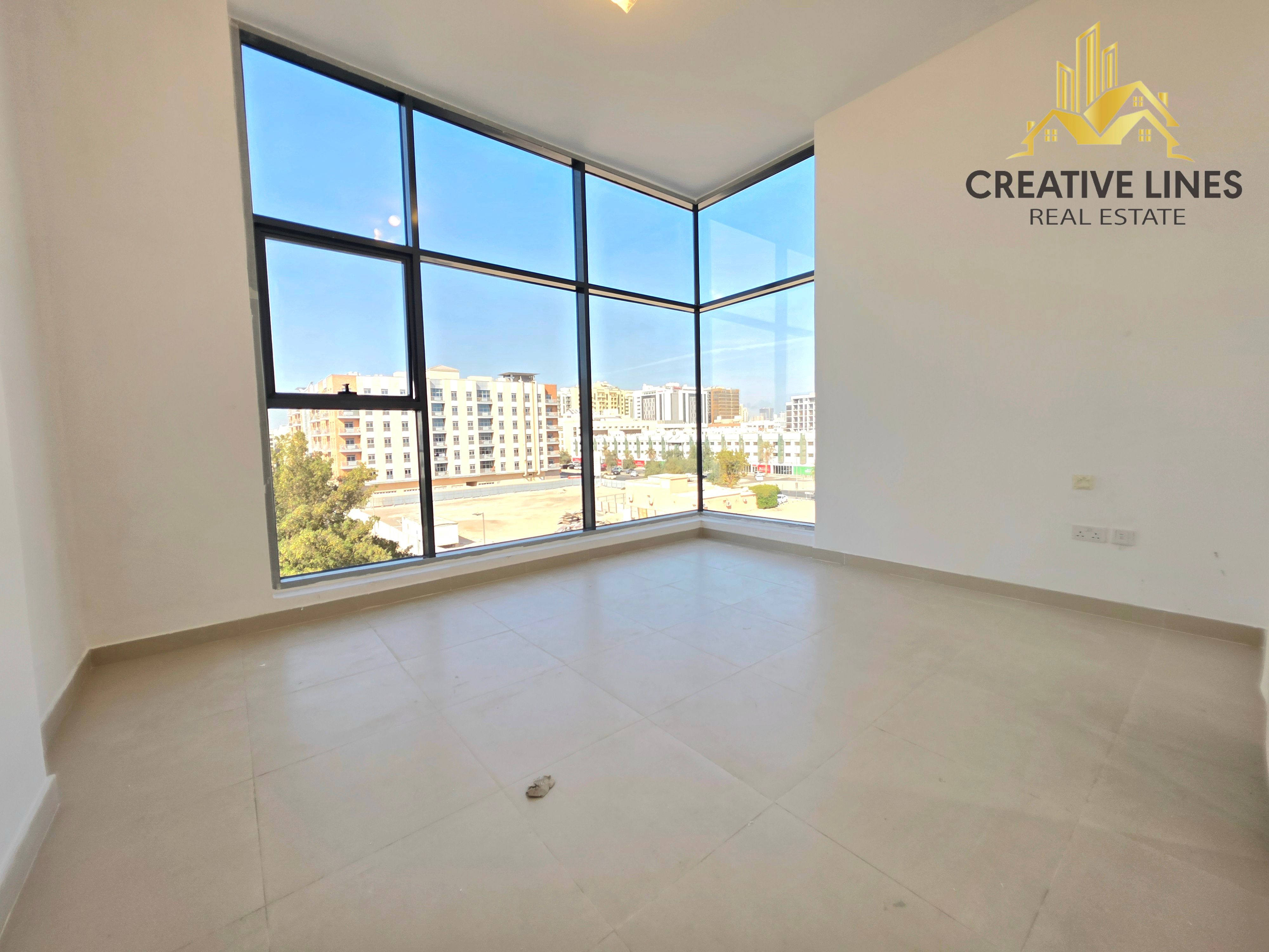 New Building Spacious 3-Bedroom Apartment With Maid Room Available For Family
