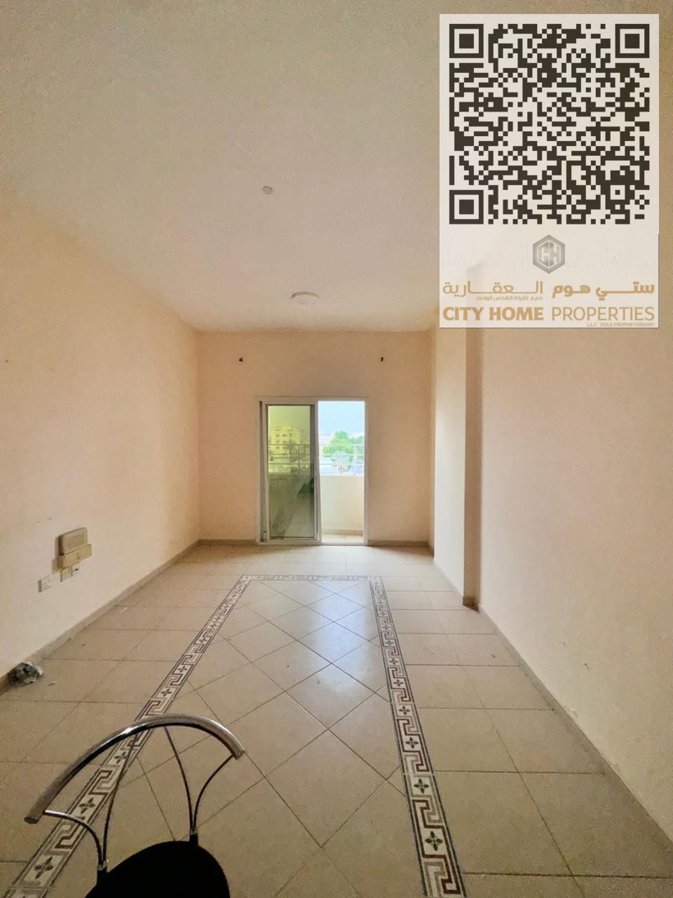 Spacious 2-bedroom apartment with a living room available for annual rent in Ajman, offering the lowest price in the area. Located in a clean, well-ma