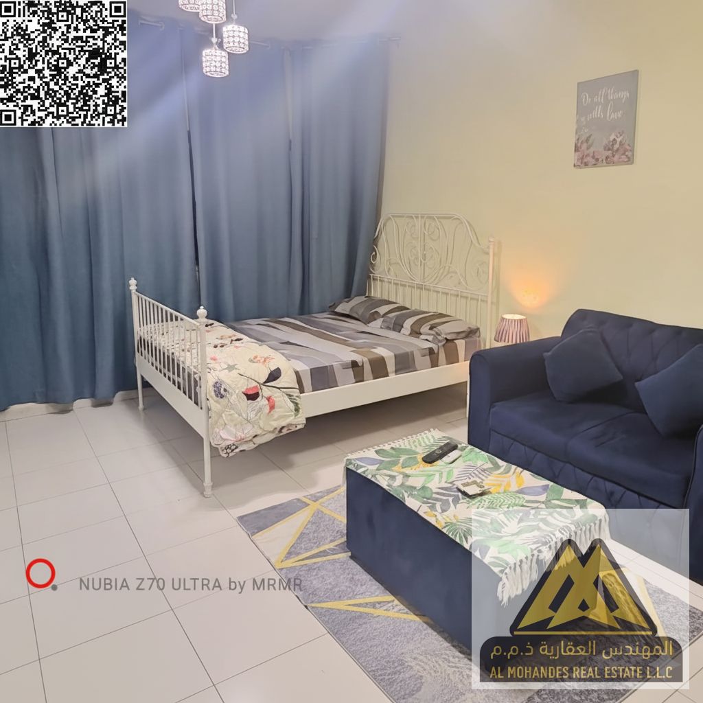 Studio for Rent – Ajman Corniche | Direct Sea View-Furnished