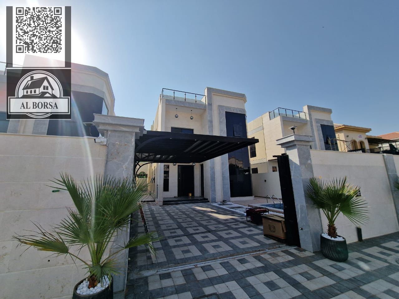 Villa for SALE – Al RAWDA 3 area, Ajman – 6 master bedrooms, living room, majlis, maid's room, prime location