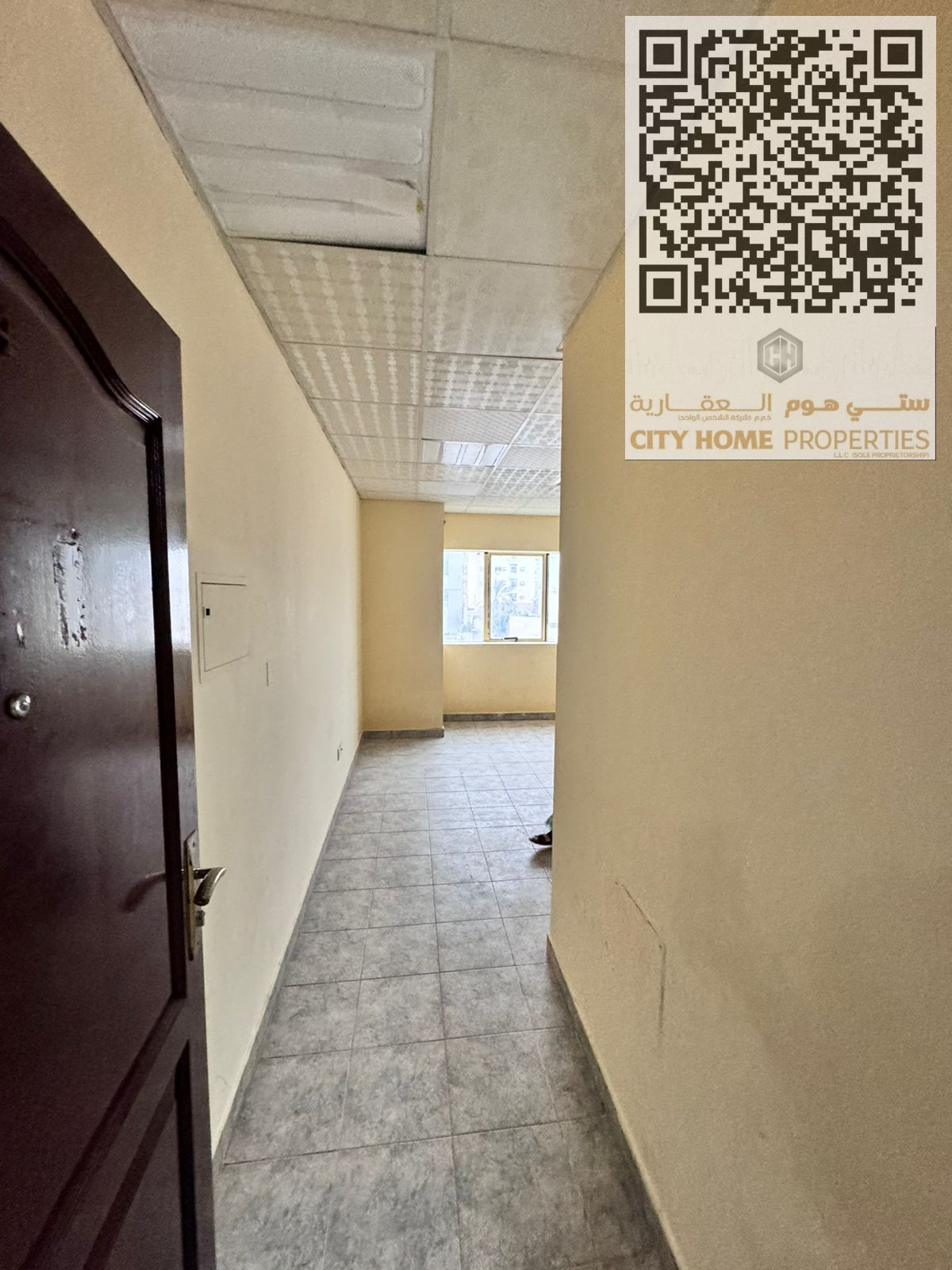 A large 1 bedroom hall apartment is available for annual rent in Al Nuaimiya, located in a high-class family residential building. The apartment offer