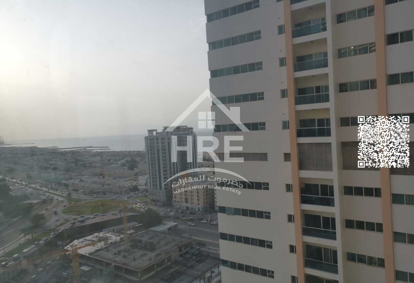 Two-bedroom apartment with sea view in Ajman One Tower