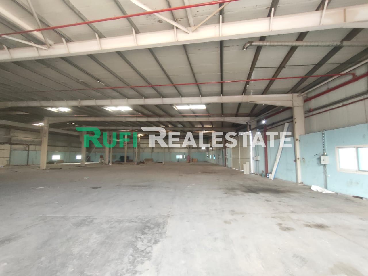28000 sqft wrehouse with 7 labor rooms in emirates modern industrial area. uaq