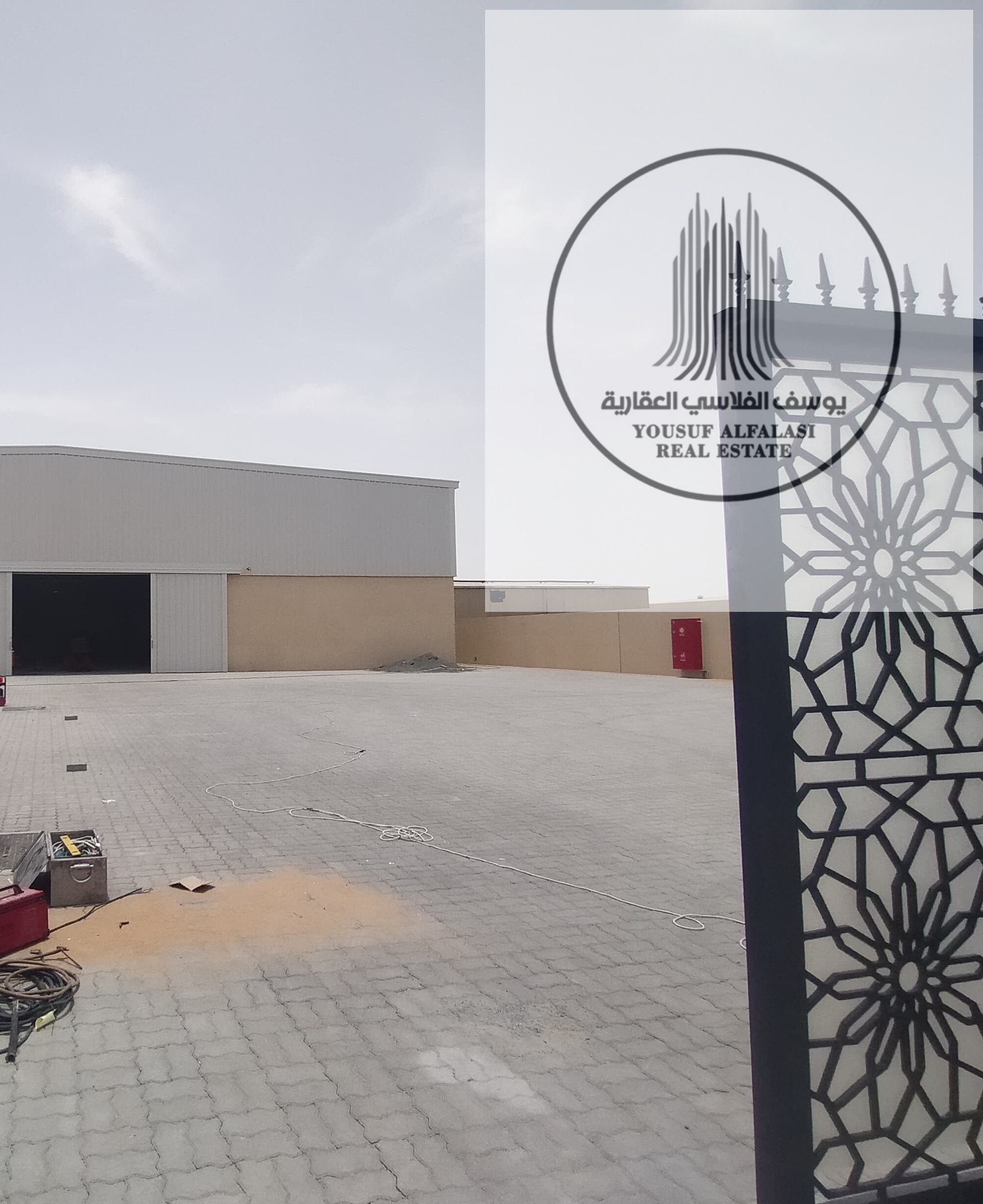 Special Opportunity for Rent Ready Warehouse with Large 24000 Sq Ft Yard on Main Street