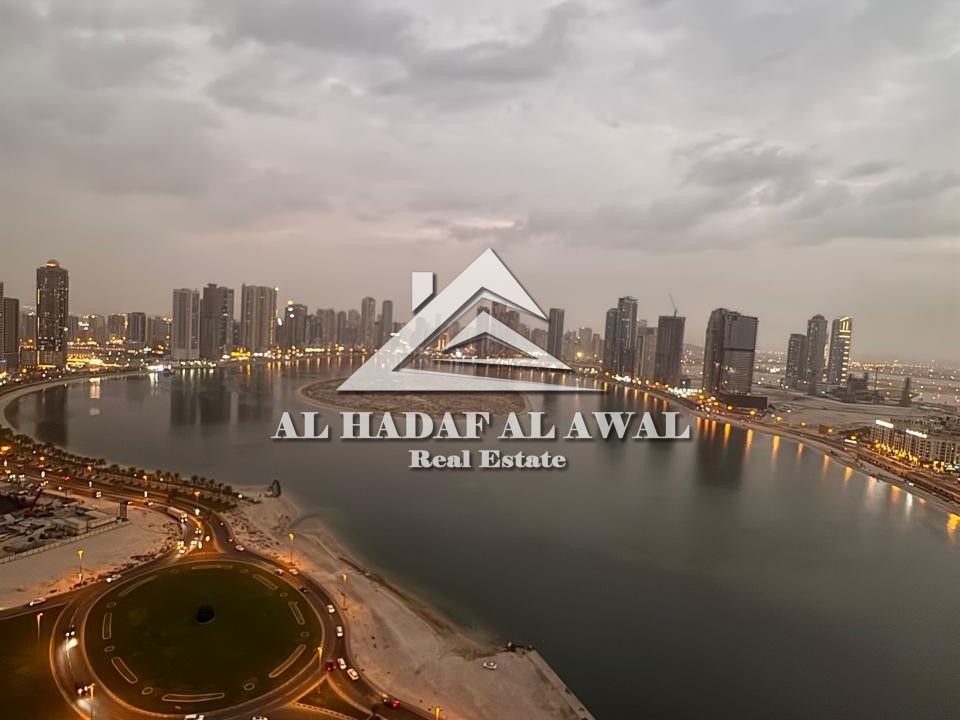 Sharjah, Al Khan, Beach Tower on Al Mamzar Corniche
