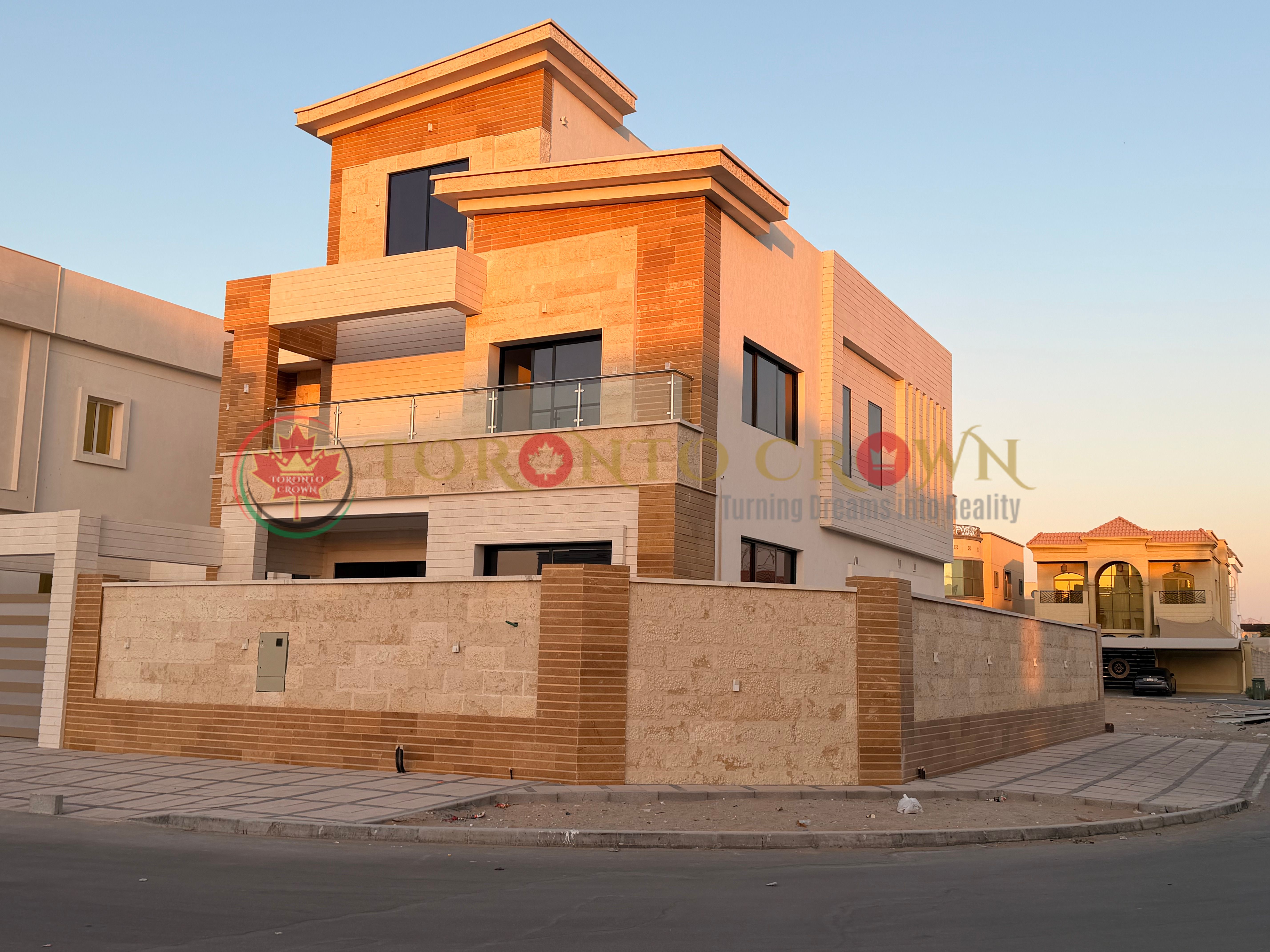 Corner 6-Bedroom Corner Villa for Sale in Al Yasmeen