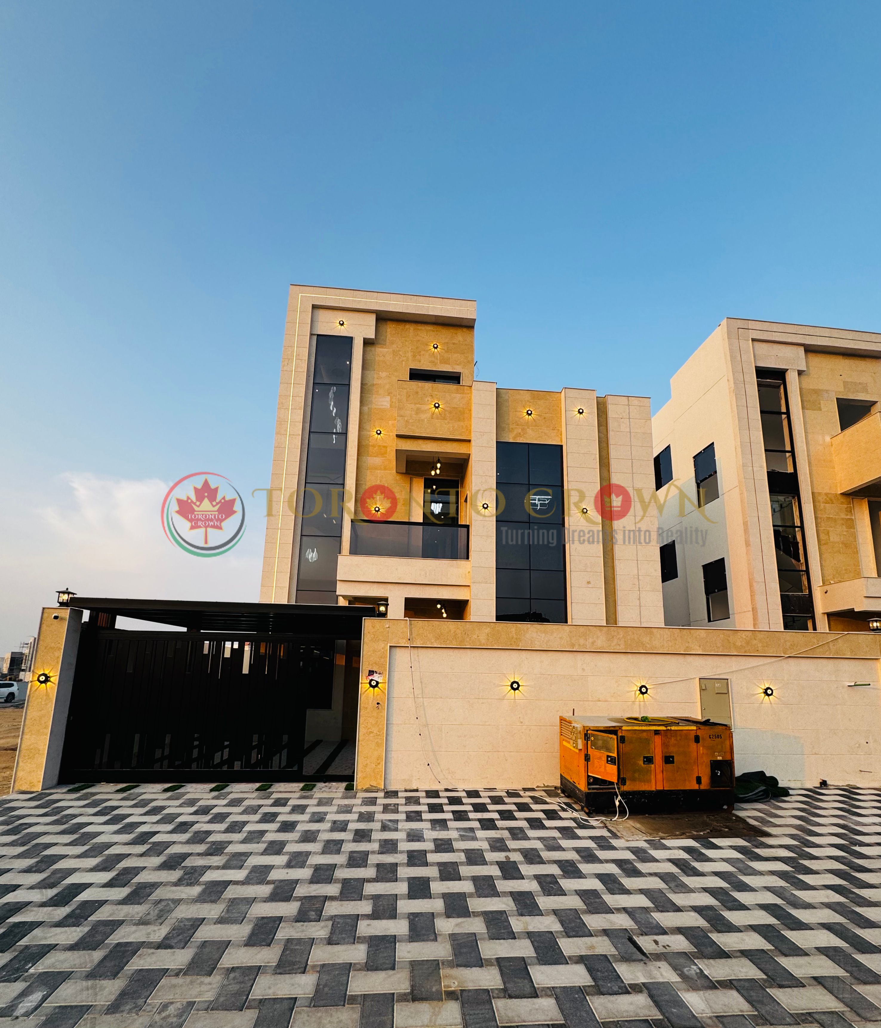 Luxury 5BR G+2 Corner Villa | Premium Finishing | Al Helio 2, Ajman