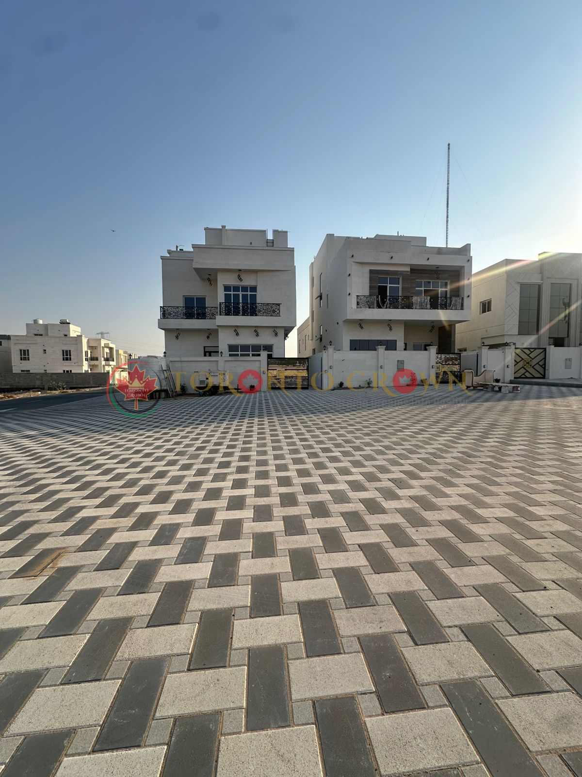 Luxury 5-Bedroom Corner Villa | Fully Equipped | G+2 | Central AC | Helio 1