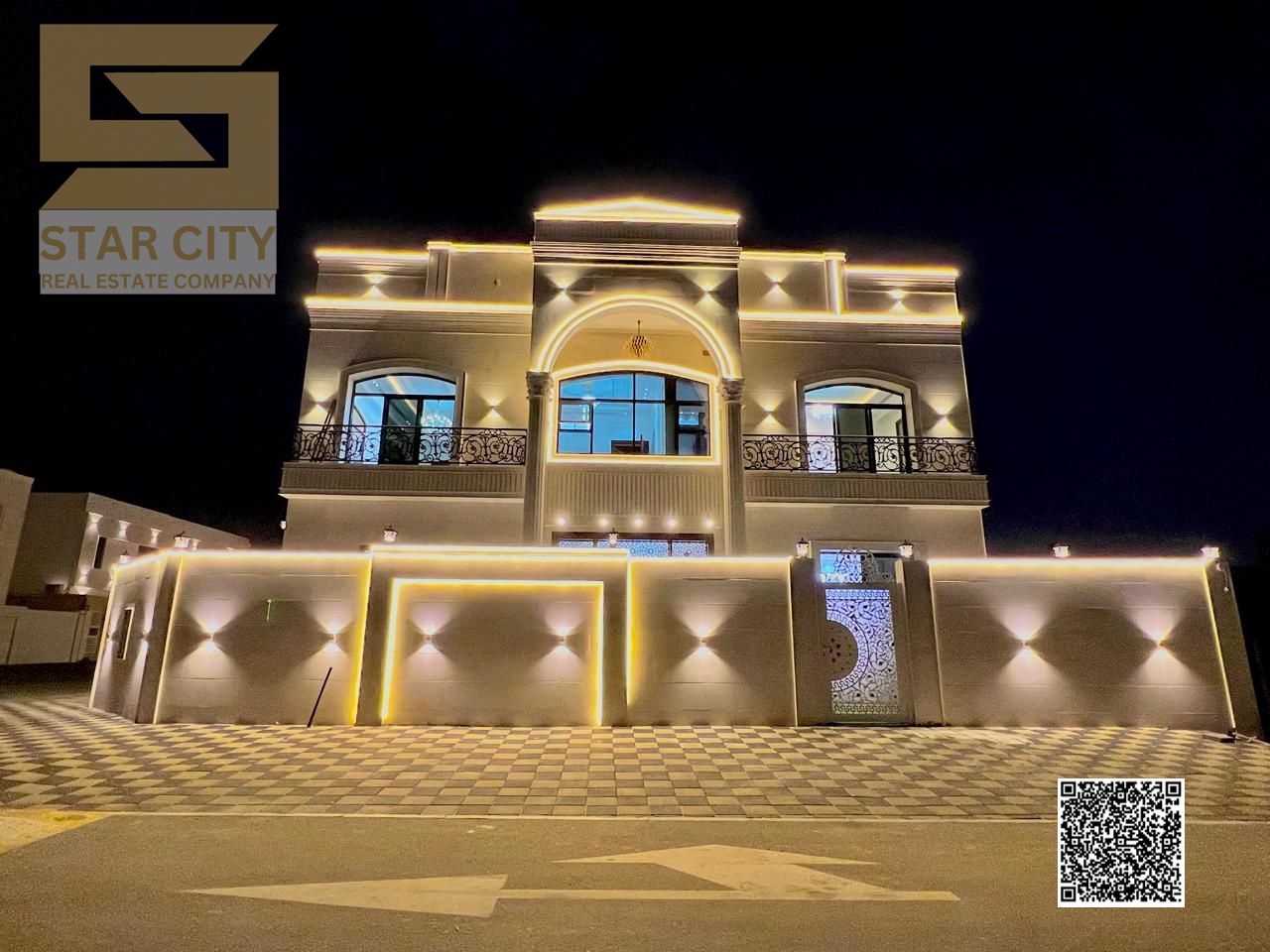 Classic corner villa for sale in Ajman, Al Helio 2 Registration and ownership fees included Special offer for cash payment