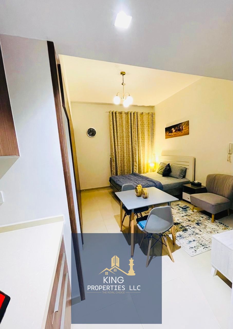Furnished studio with balcony for rent uptown Al Zahia Sharjah